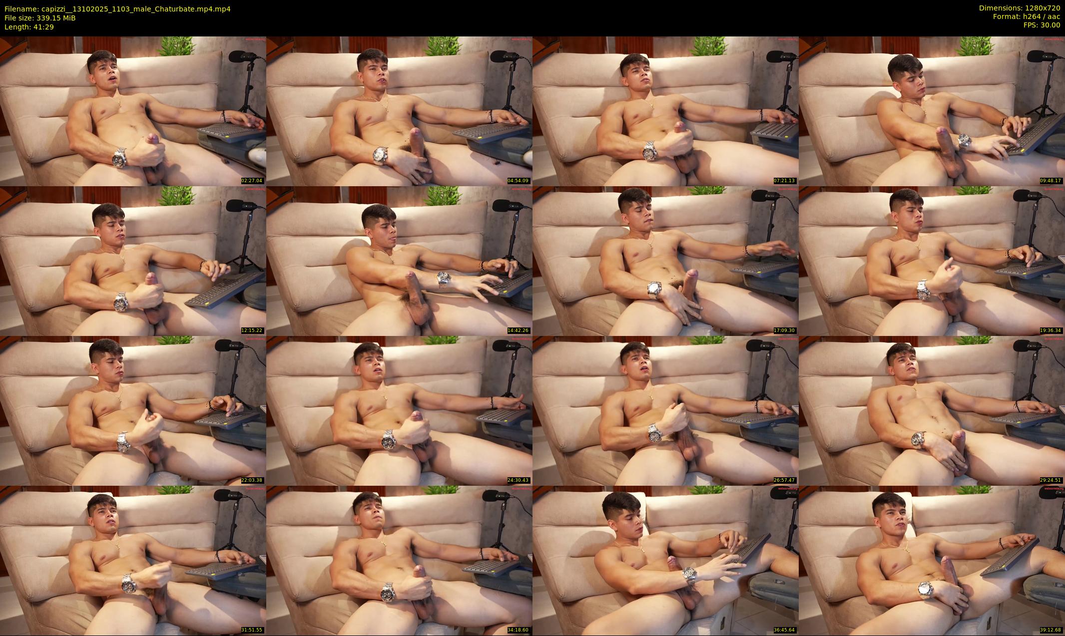 capizzi_ — 42 minute Chaturbate male cam show recording, 720p, Oct 13, 2025