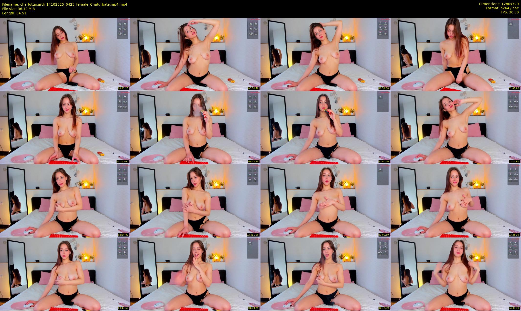 charlottacardi — 5 minute Chaturbate female cam show recording, 720p, Oct 14, 2025