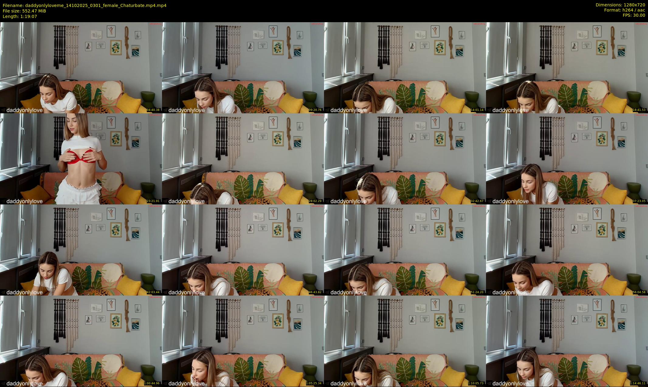 daddyonlyloveme — 80 minute Chaturbate female cam show recording, 720p, Oct 14, 2025