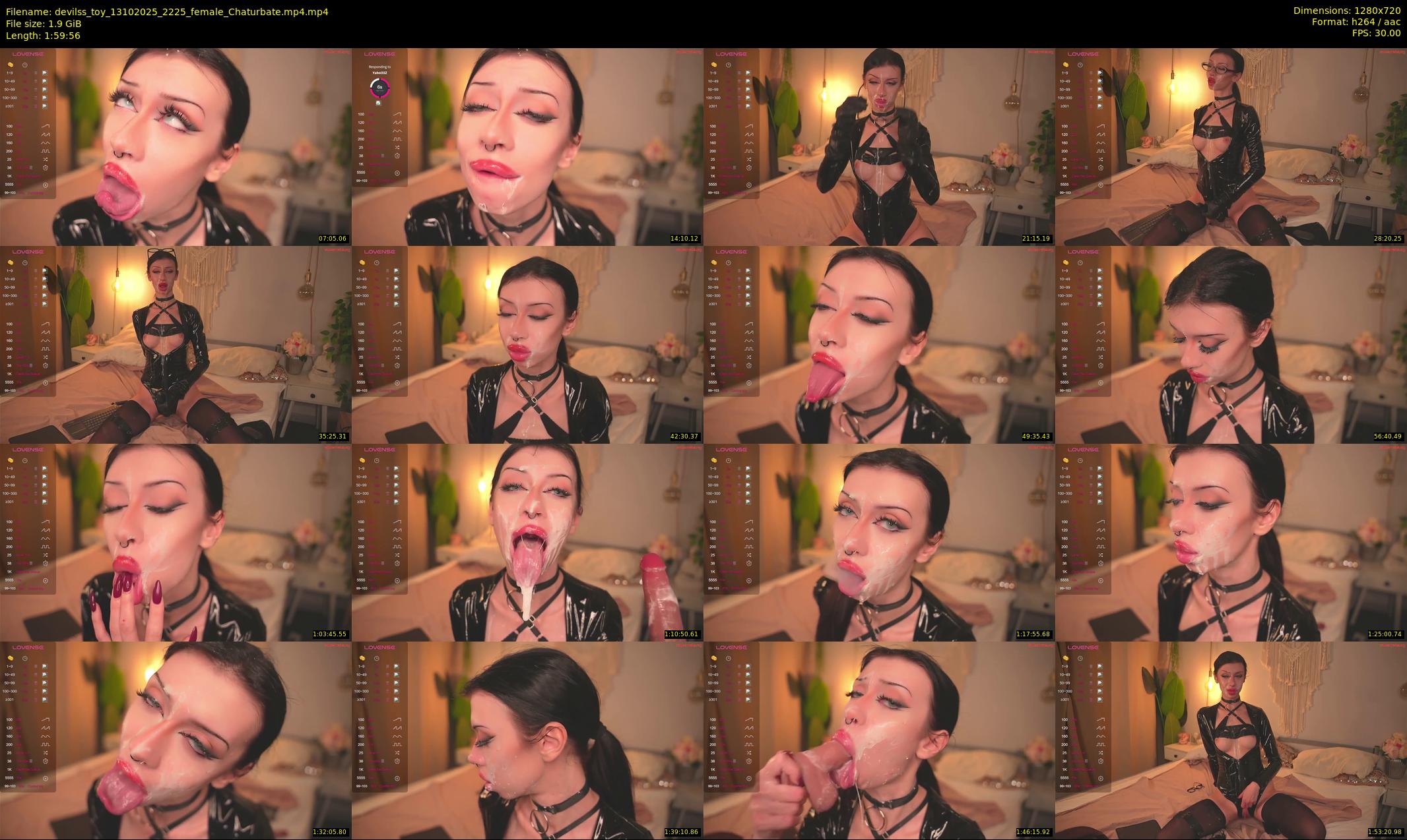 devilss_toy — 120 minute Chaturbate female cam show recording, 720p, Oct 13, 2025