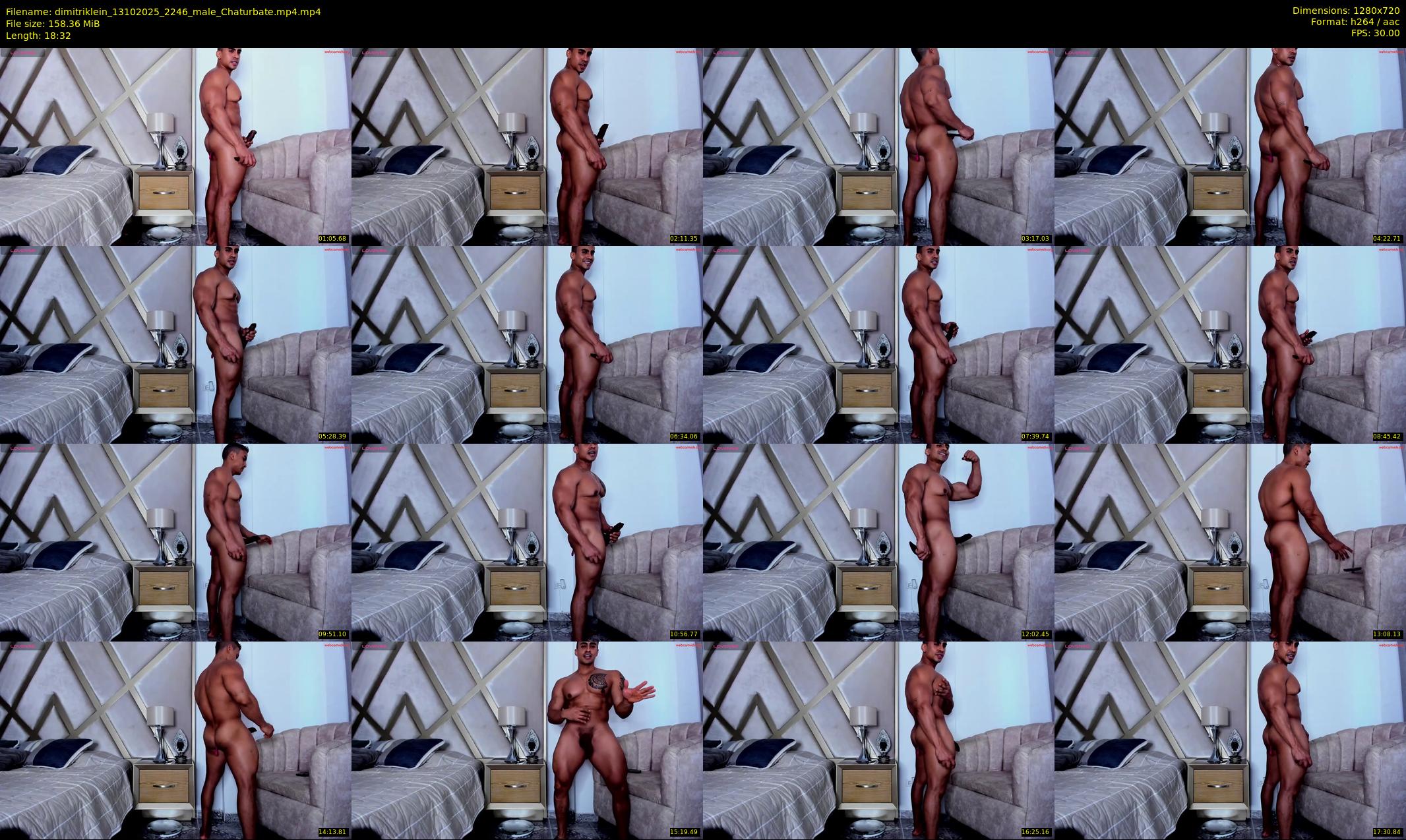 dimitriklein — 19 minute Chaturbate male cam show recording, 720p, Oct 13, 2025