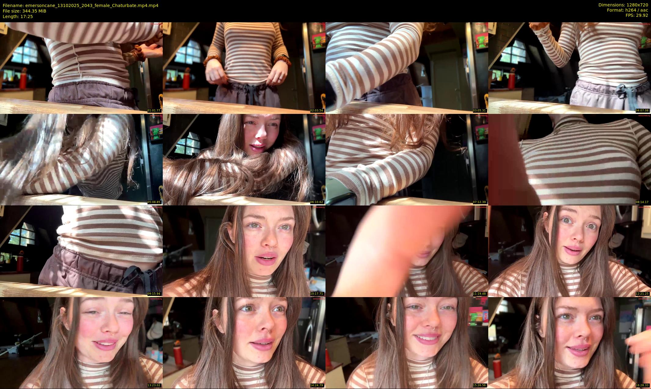 emersoncane — 18 minute Chaturbate female cam show recording, 720p, Oct 13, 2025
