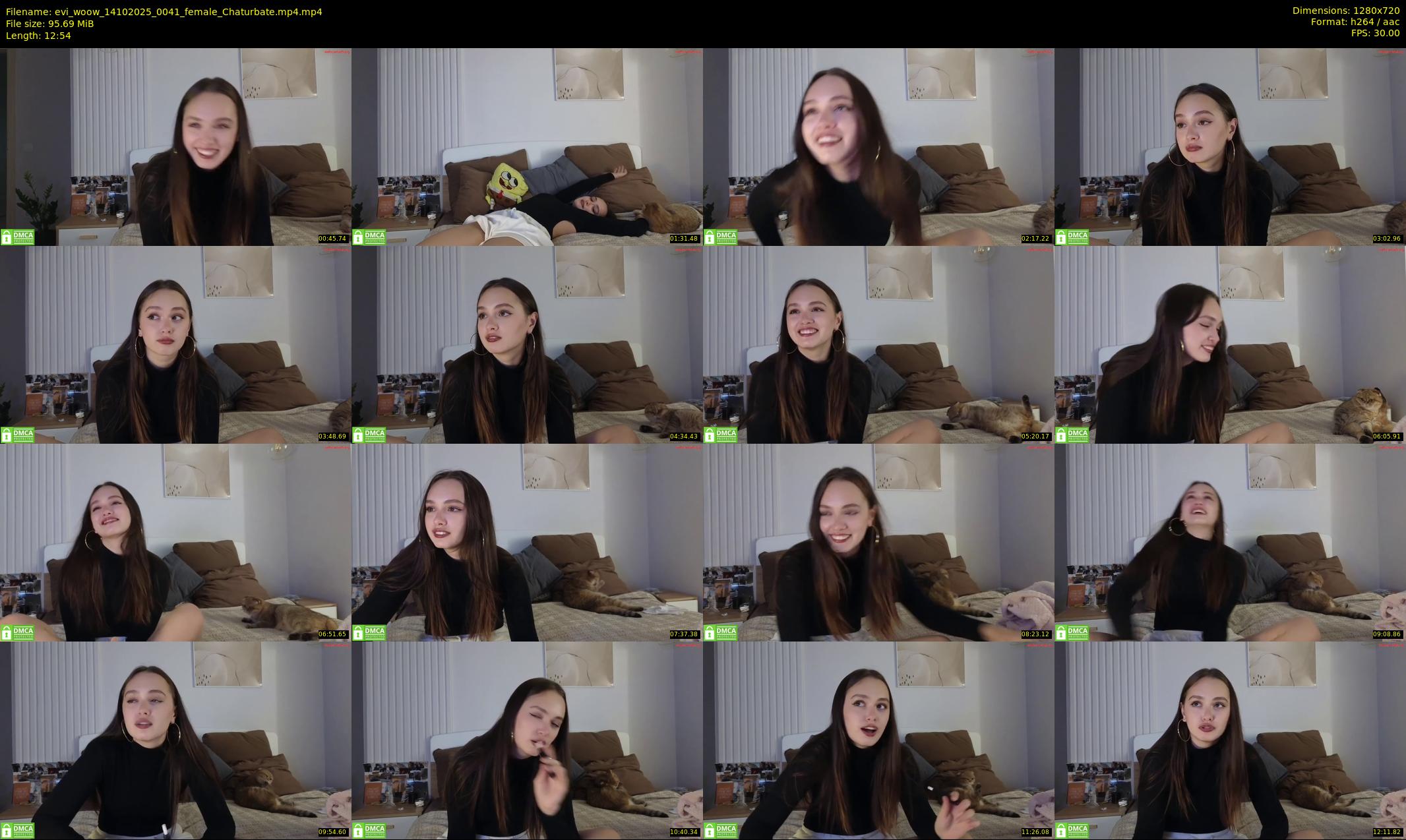 evi_woow — 13 minute Chaturbate female cam show recording, 720p, Oct 14, 2025