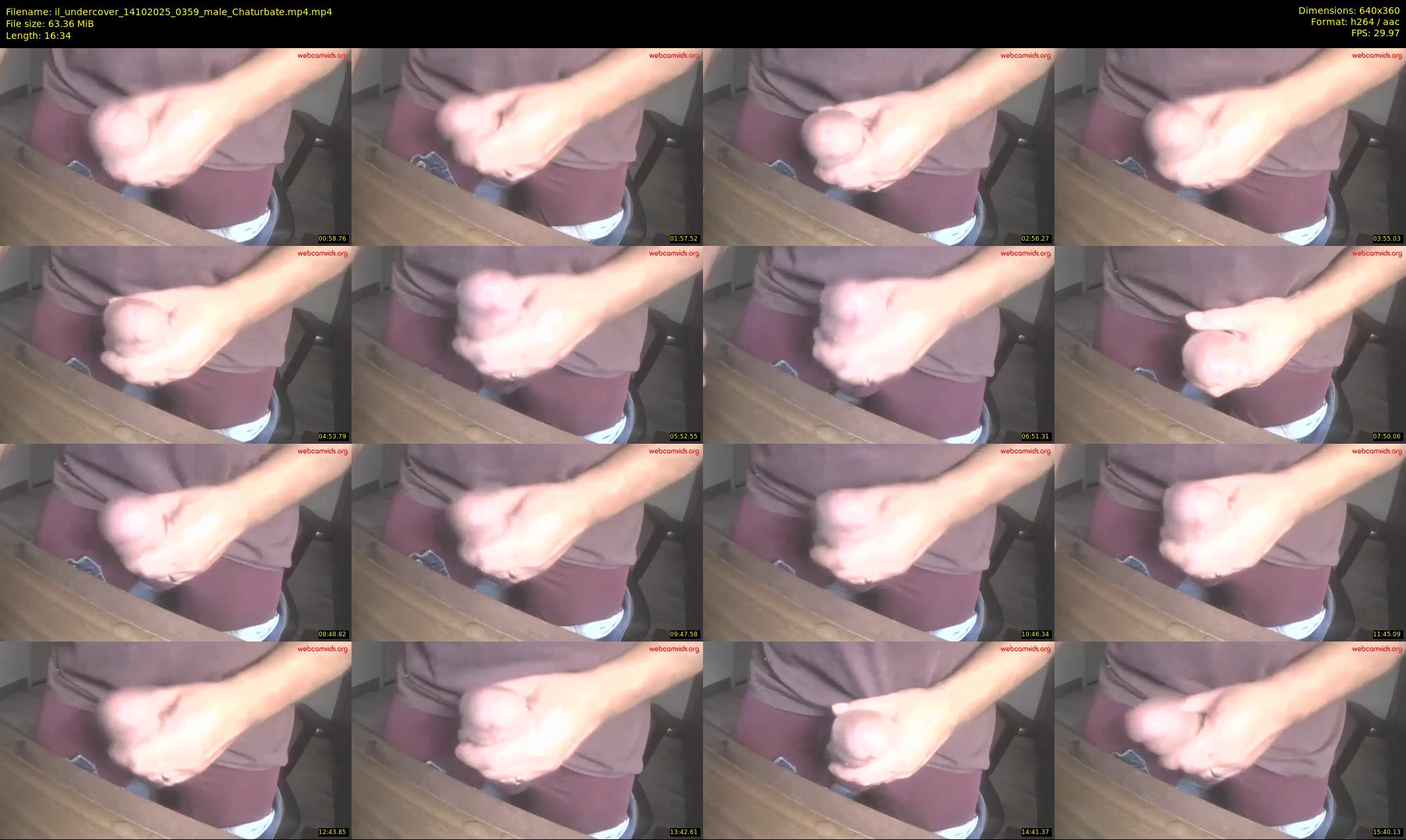 il_undercover — 17 minute Chaturbate male cam show recording, 360p, Oct 14, 2025