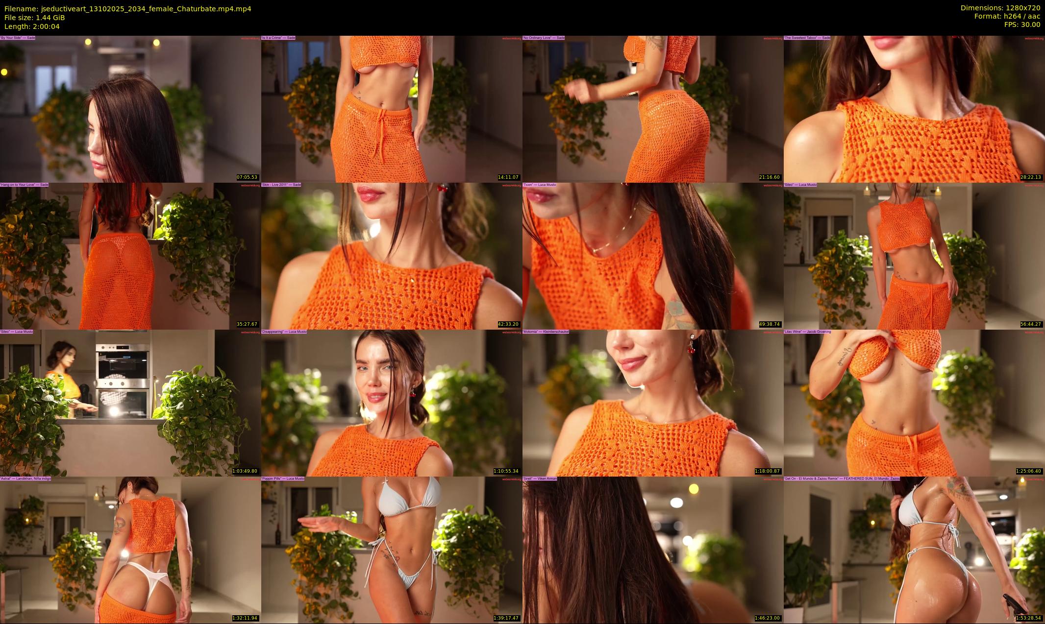 jseductiveart — 121 minute Chaturbate female cam show recording, 720p, Oct 13, 2025