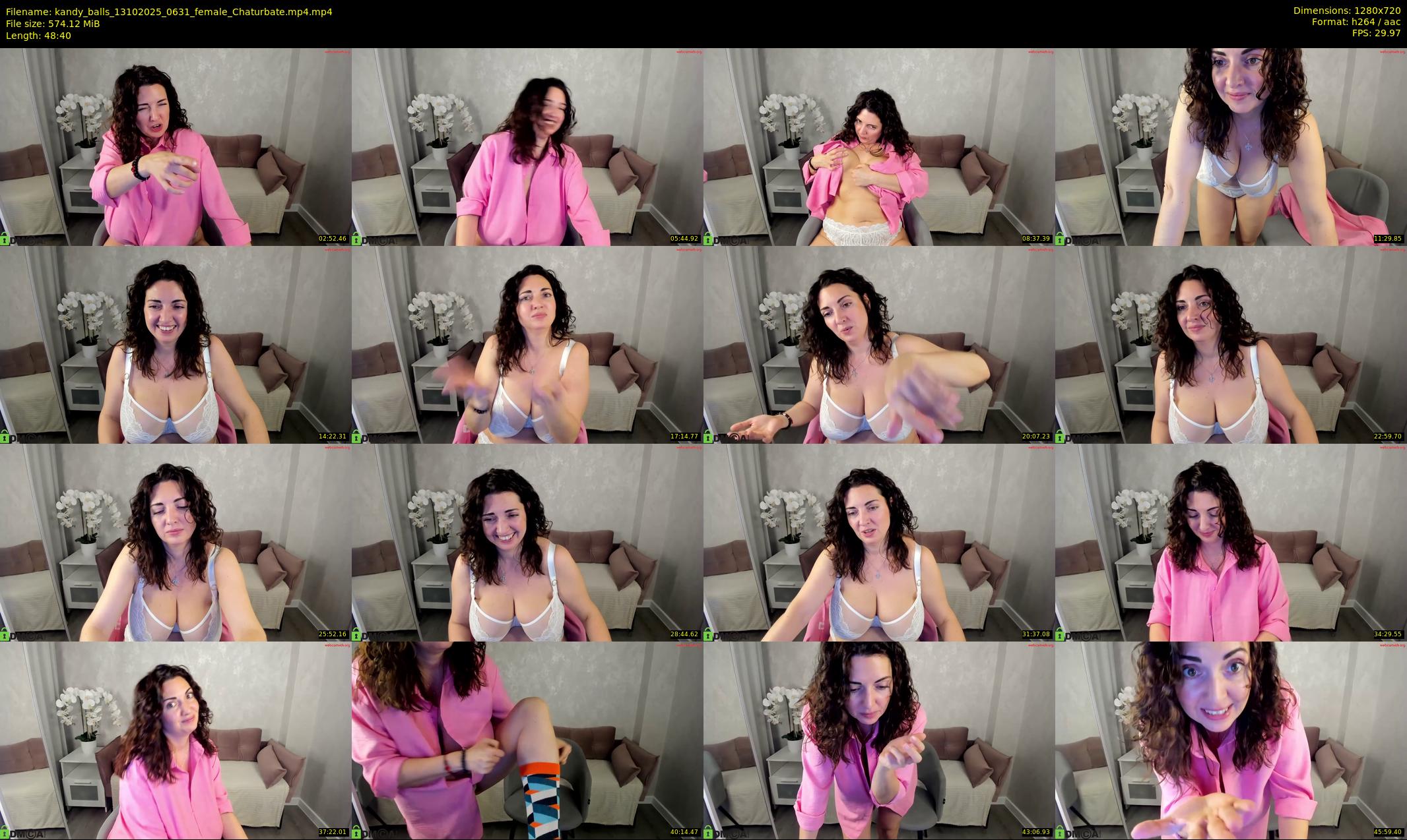 kandy_balls — 49 minute Chaturbate female cam show recording, 720p, Oct 13, 2025