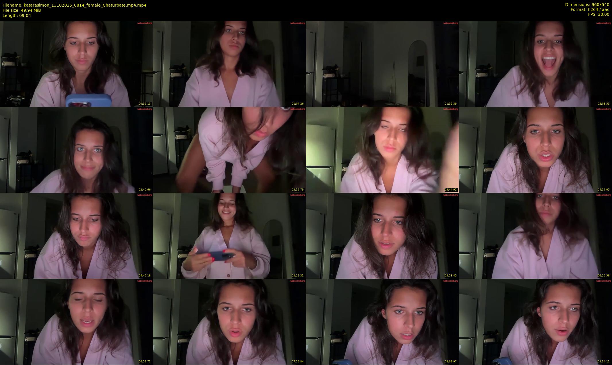 katarasimon — 10 minute Chaturbate female cam show recording, 480p, Oct 13, 2025