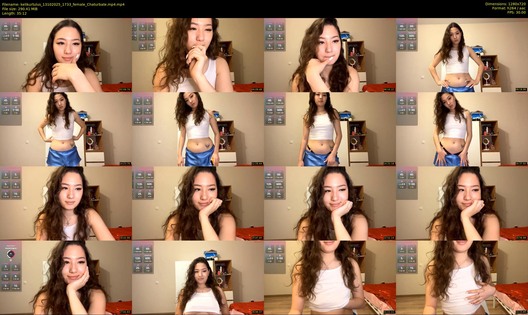 kelikurtulus — 36 minute Chaturbate female cam show recording, 720p, Oct 13, 2025
