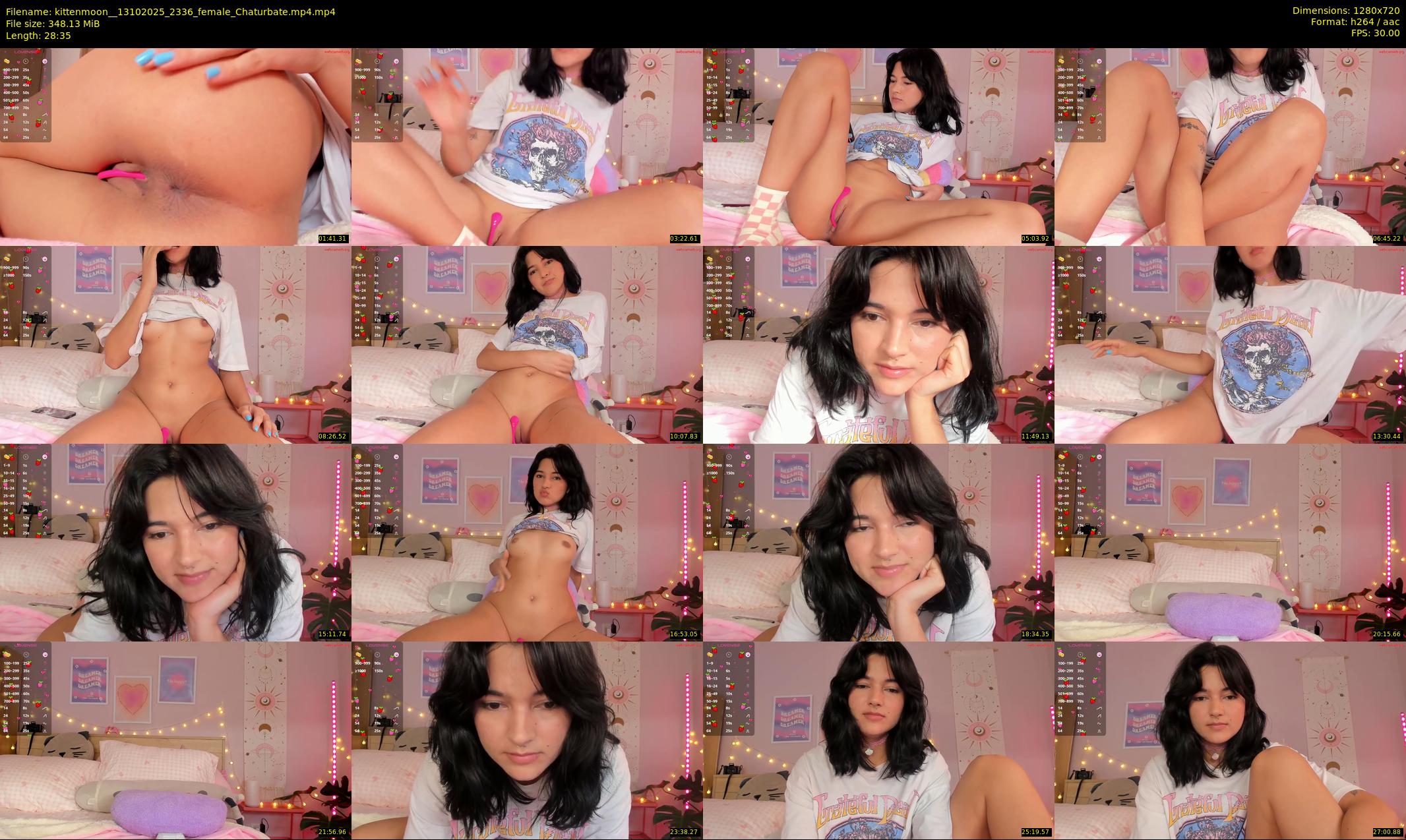 kittenmoon_ — 29 minute Chaturbate female cam show recording, 720p, Oct 13, 2025
