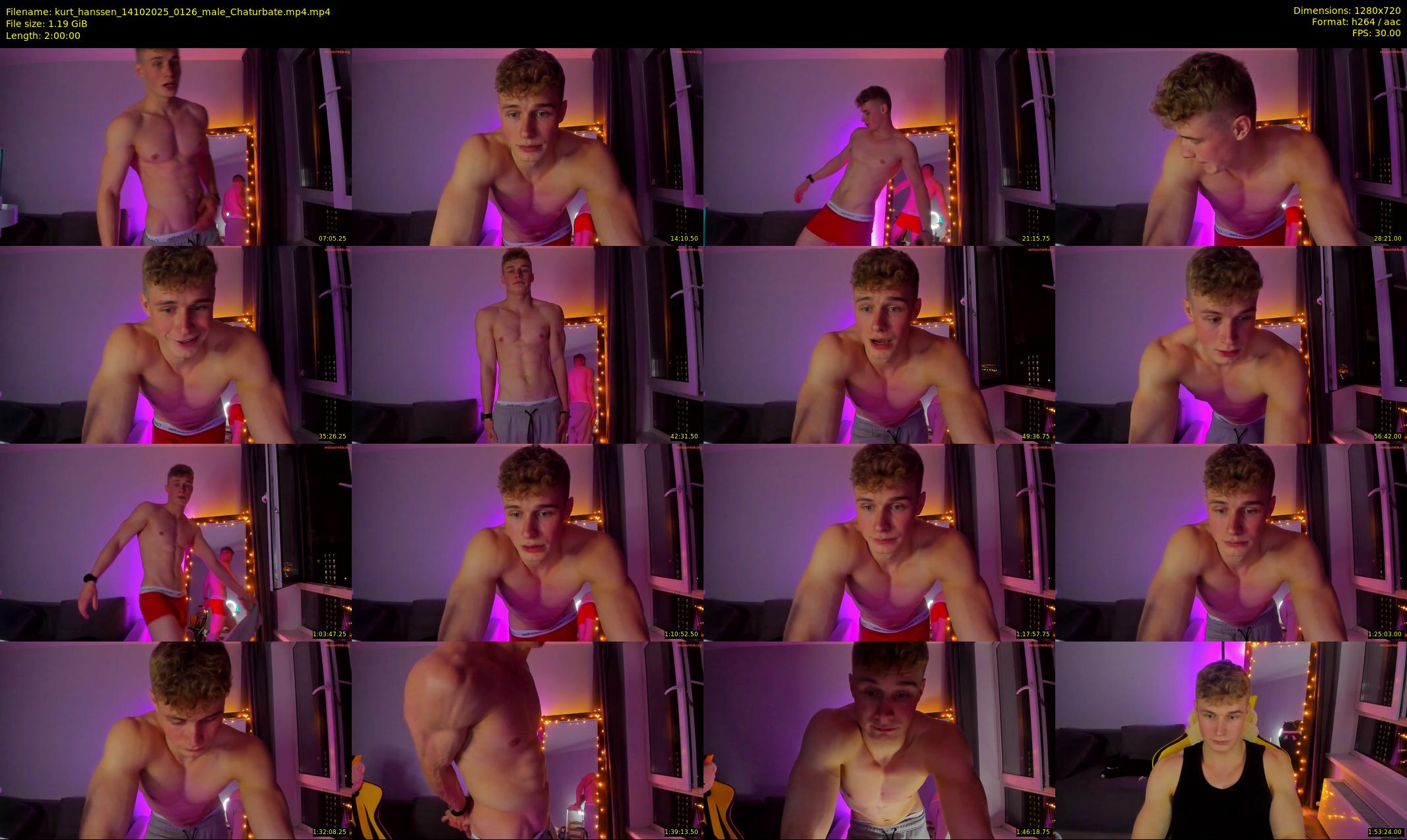 kurt_hanssen — 120 minute Chaturbate male cam show recording, 720p, Oct 14, 2025