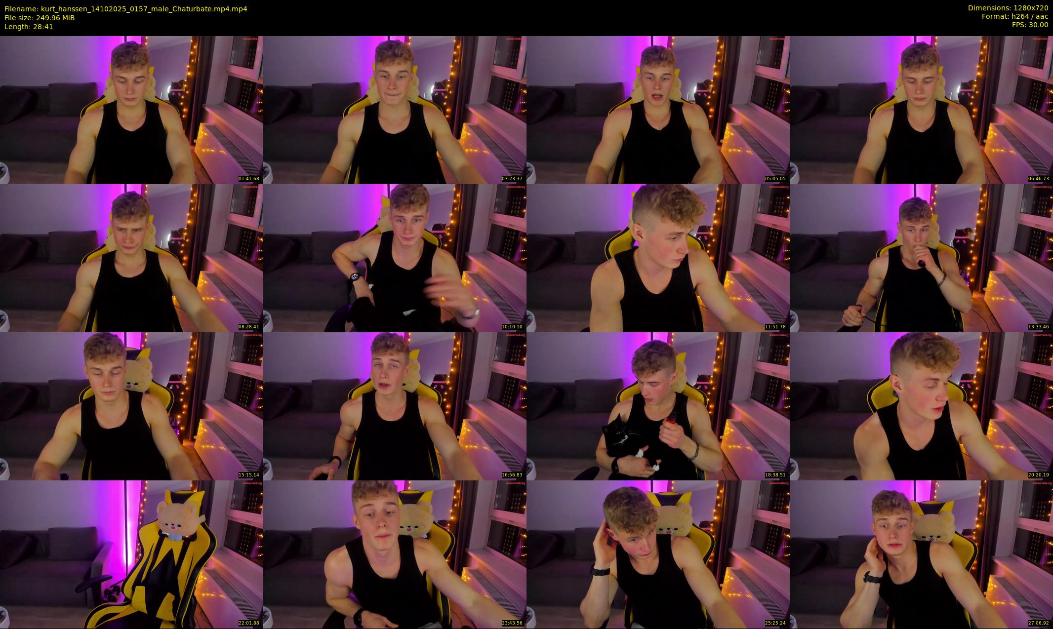 kurt_hanssen — 29 minute Chaturbate male cam show recording, 720p, Oct 14, 2025
