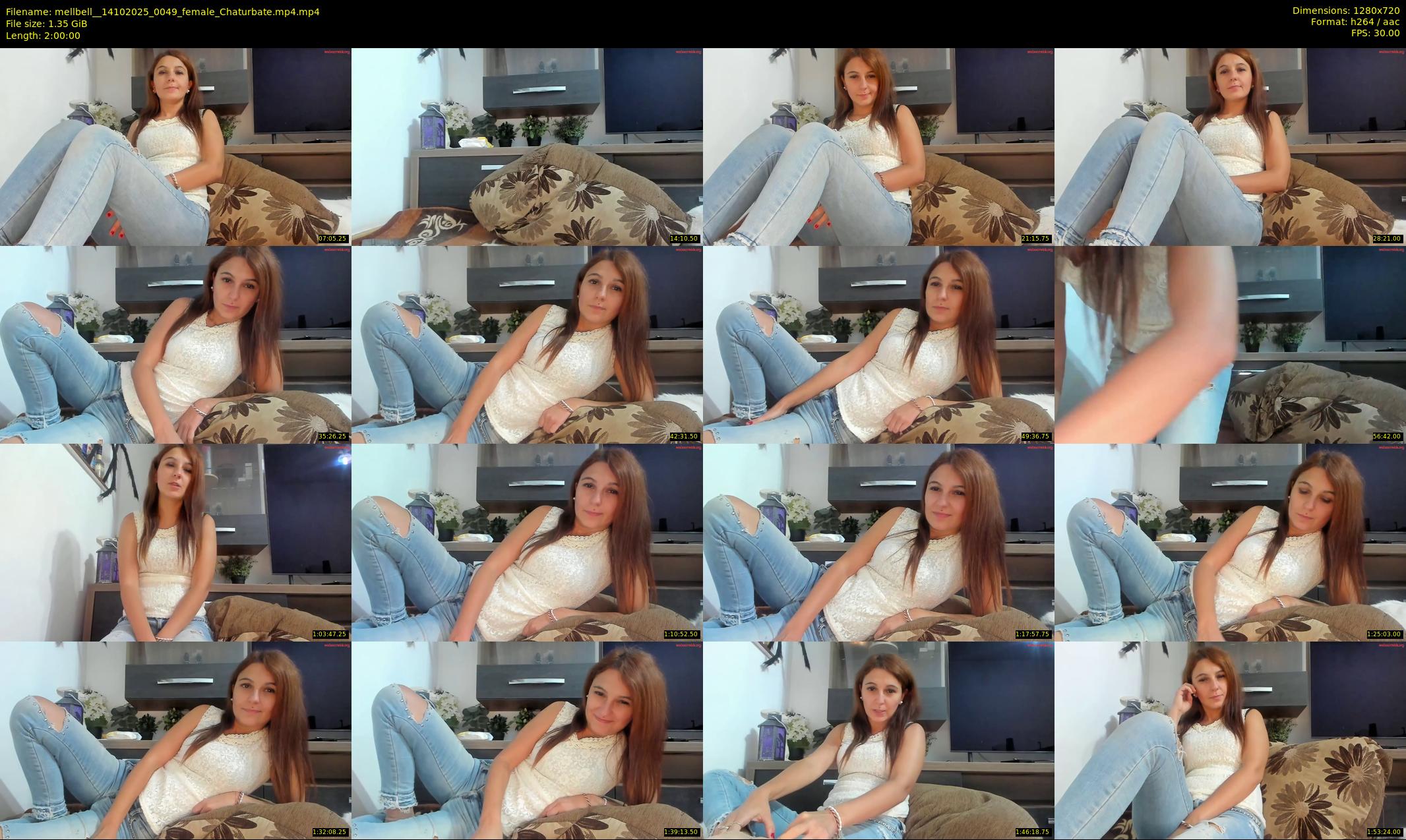 mellbell_ — 120 minute Chaturbate female cam show recording, 720p, Oct 14, 2025