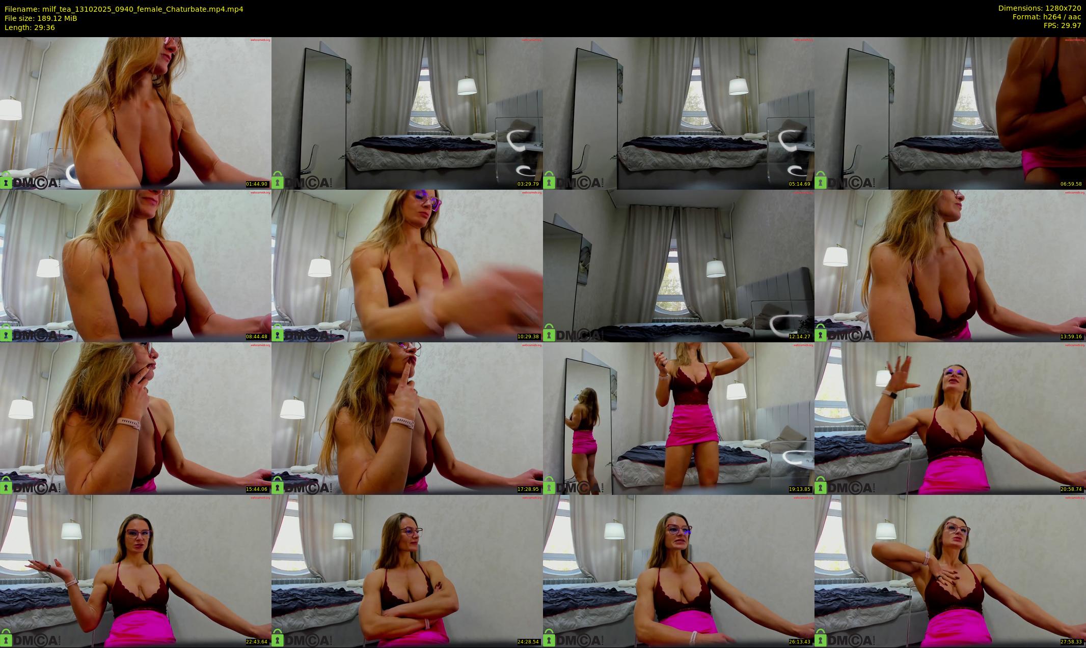 milf_tea — 30 minute Chaturbate female cam show recording, 720p, Oct 13, 2025
