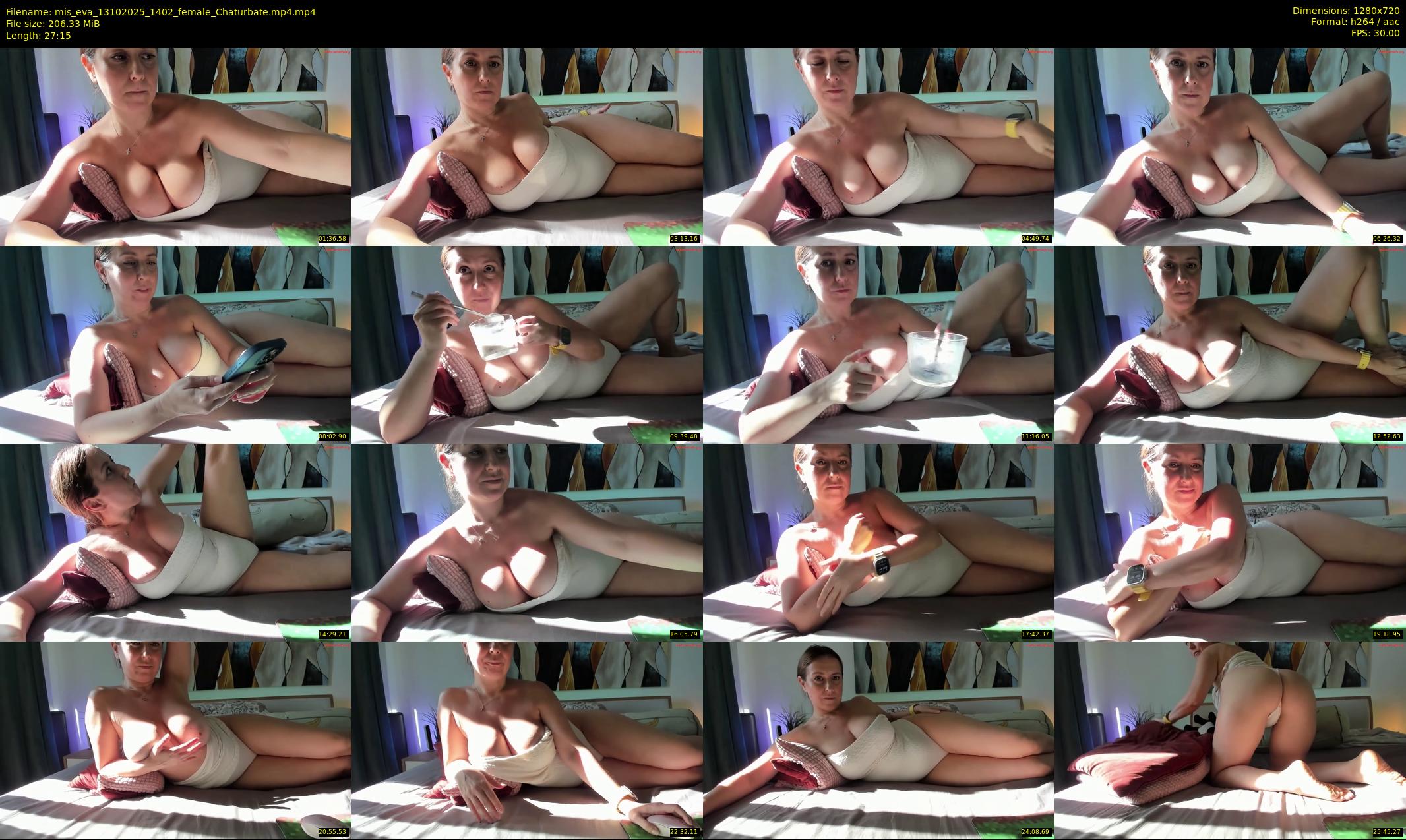 mis_eva — 28 minute Chaturbate female cam show recording, 720p, Oct 13, 2025