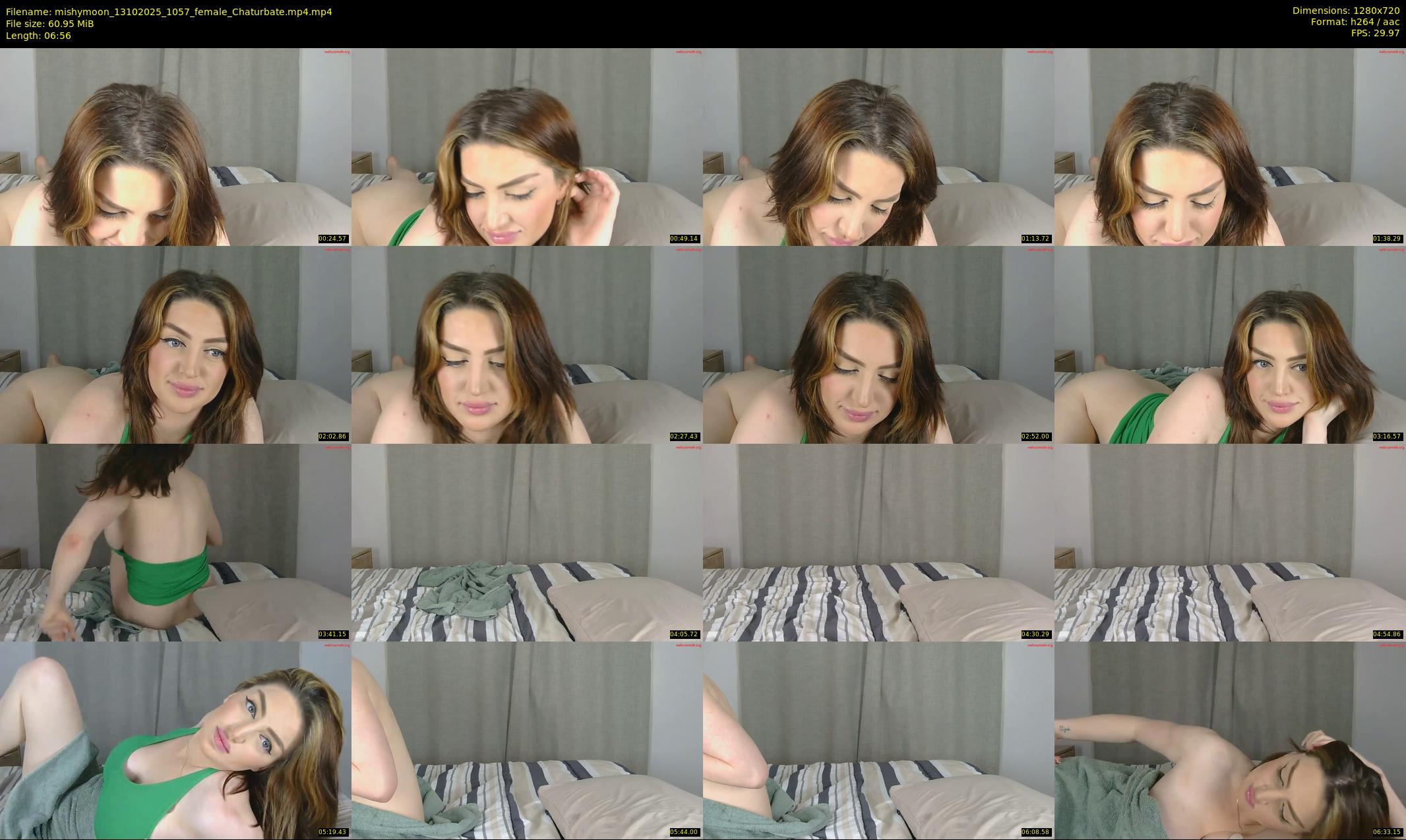 mishymoon — 7 minute Chaturbate female cam show recording, 720p, Oct 13, 2025
