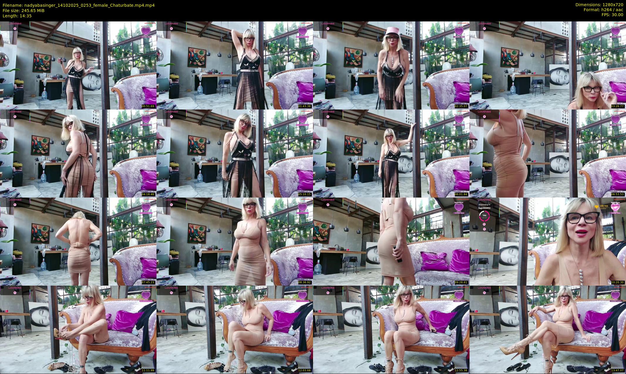 nadyabasinger — 15 minute Chaturbate female cam show recording, 720p, Oct 14, 2025