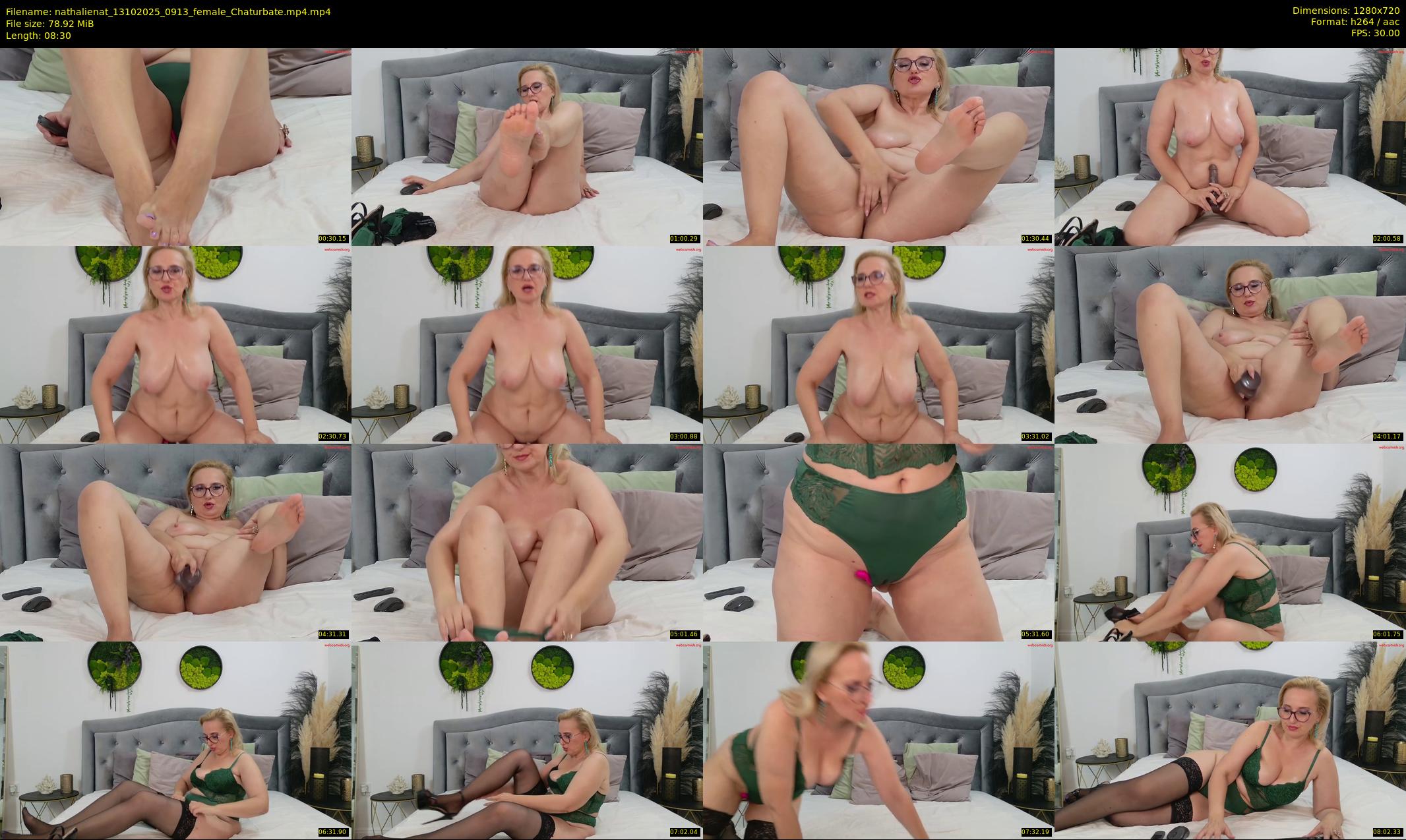 nathalienat — 9 minute Chaturbate female cam show recording, 720p, Oct 13, 2025