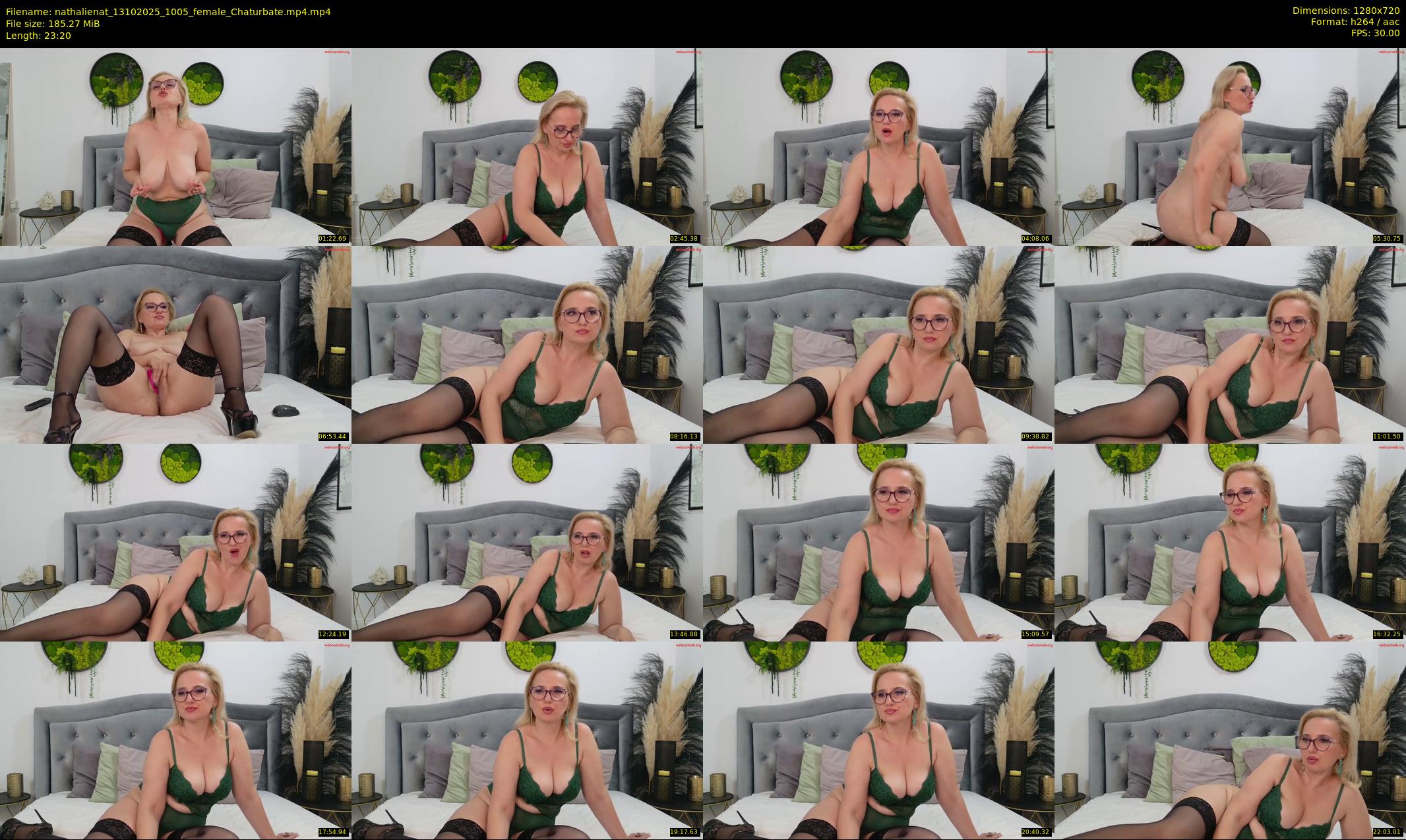 nathalienat — 24 minute Chaturbate female cam show recording, 720p, Oct 13, 2025