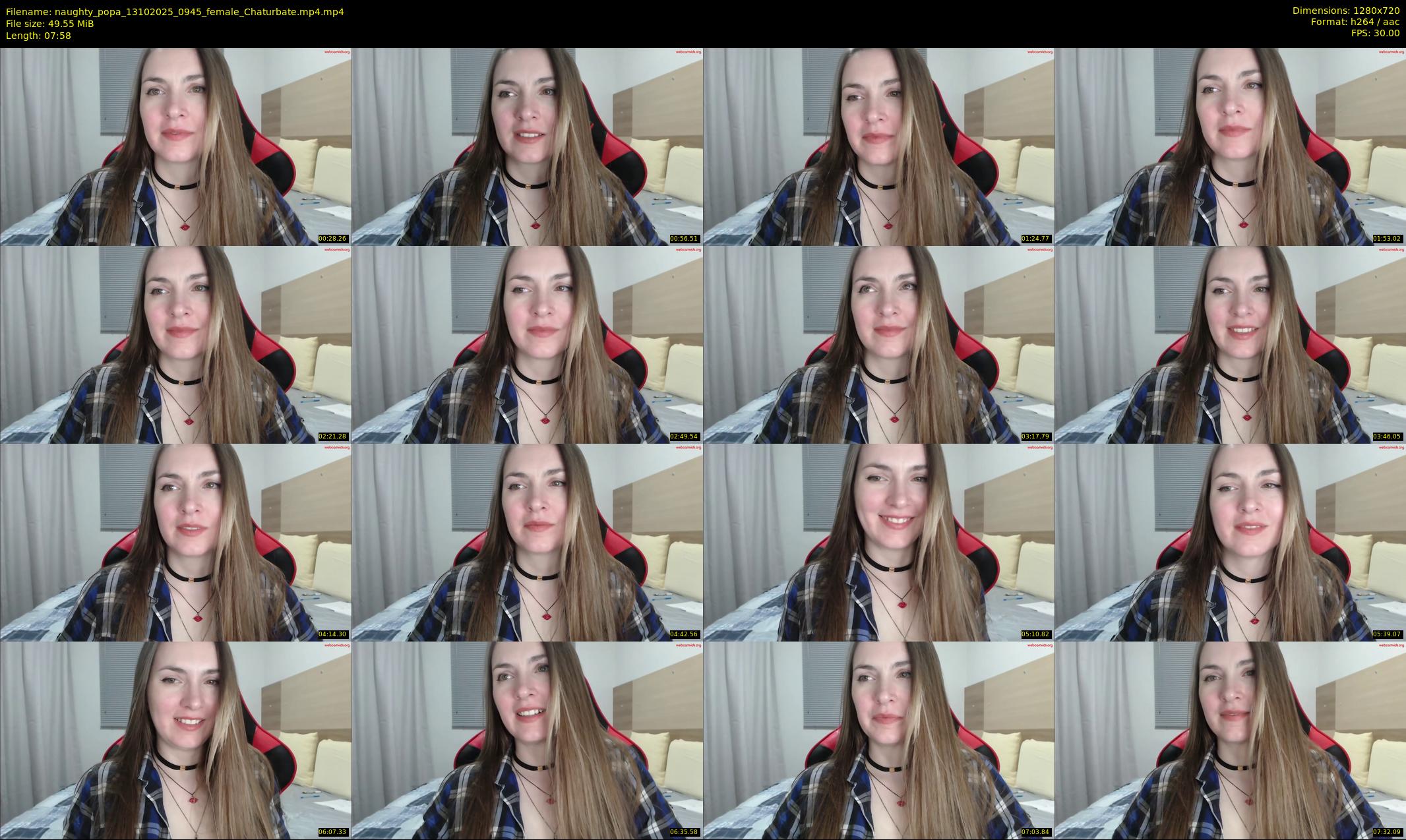 naughty_popa — 8 minute Chaturbate female cam show recording, 720p, Oct 13, 2025