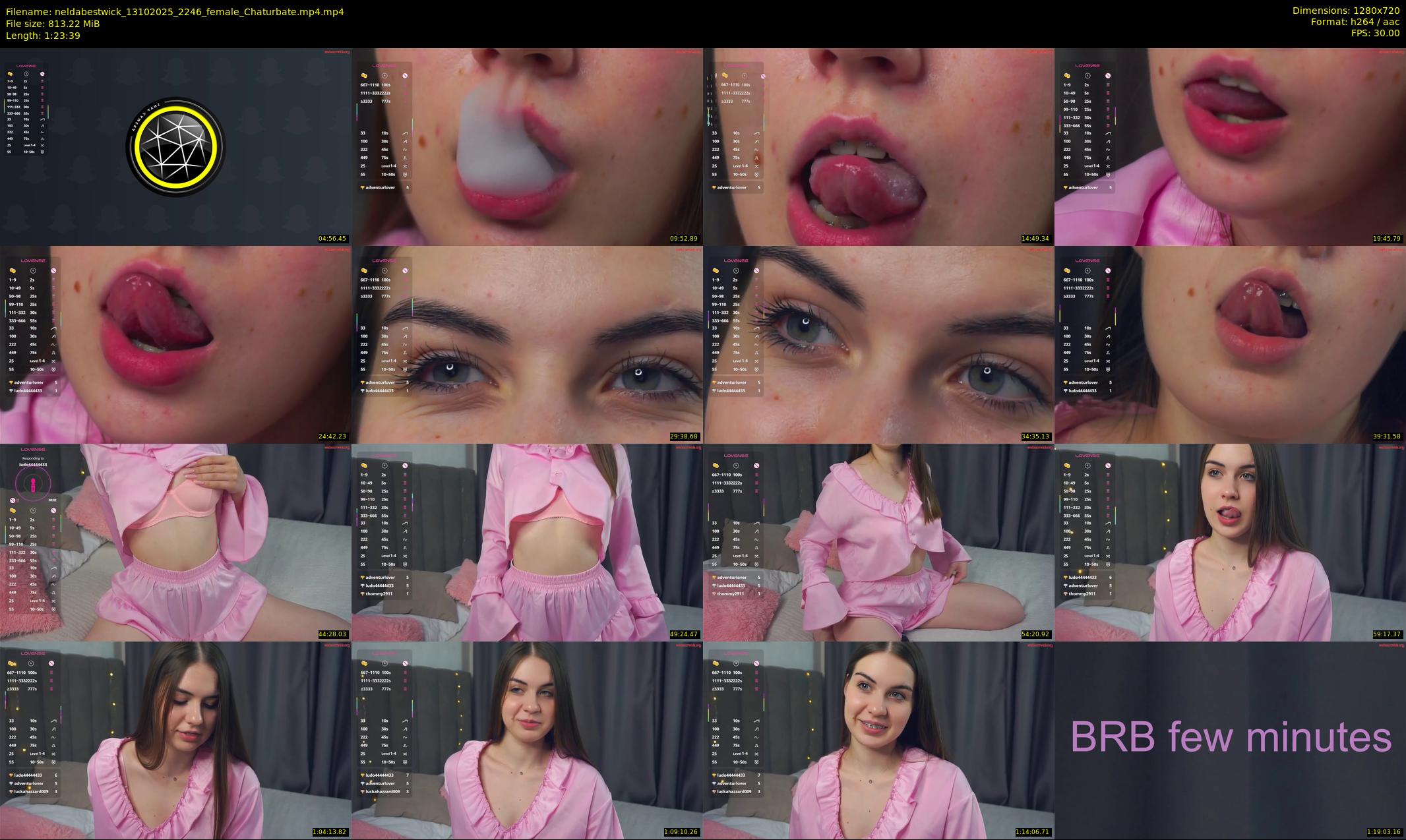 neldabestwick — 84 minute Chaturbate couple cam show recording, 720p, Oct 13, 2025