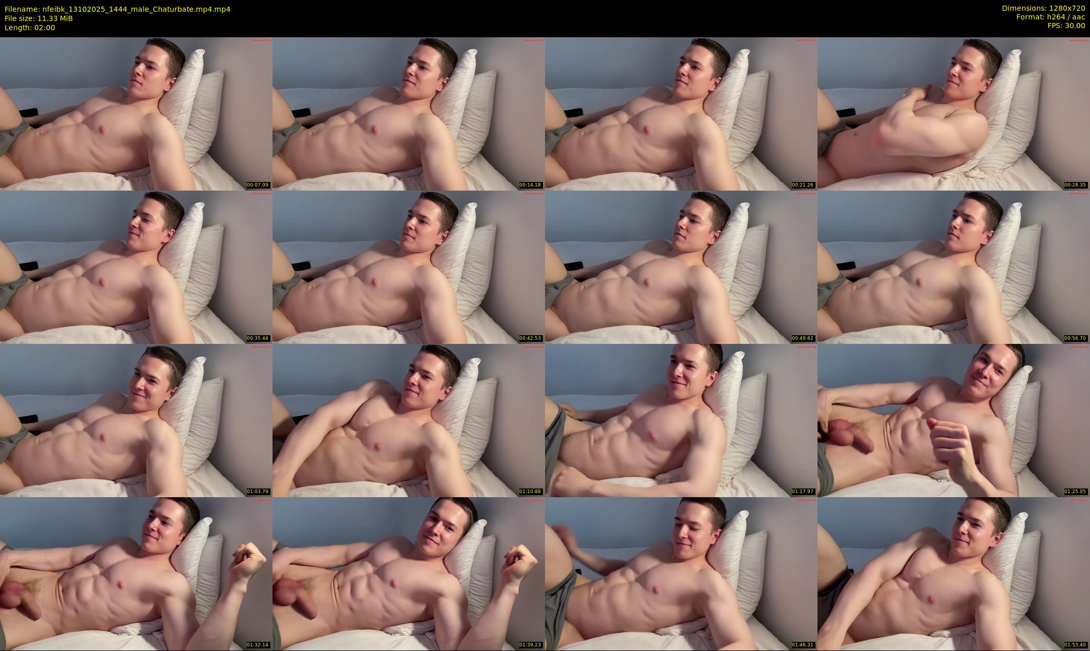 nfeibk — 2 minute Chaturbate male cam show recording, 720p, Oct 13, 2025
