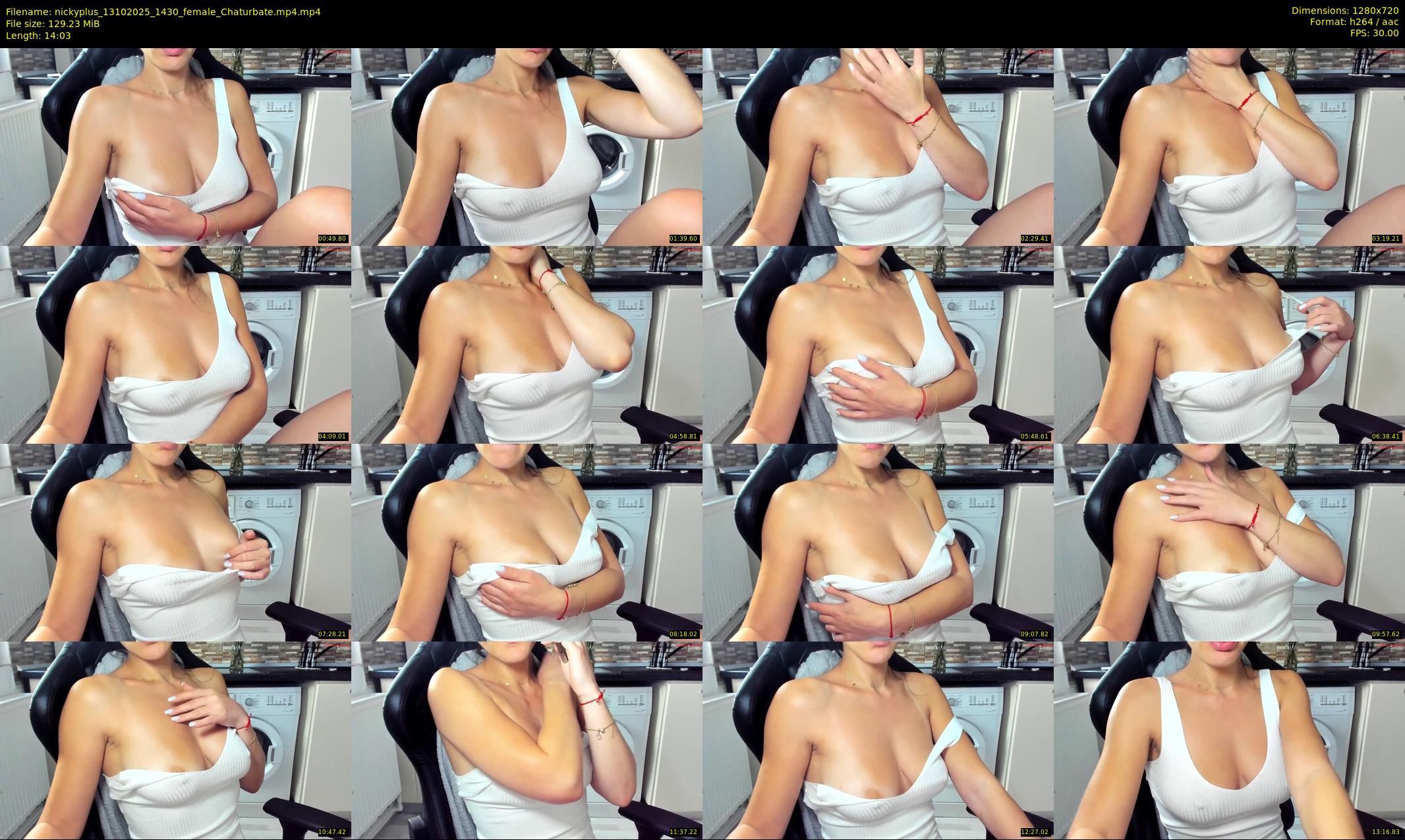 nickyplus — 15 minute Chaturbate couple cam show recording, 720p, Oct 13, 2025