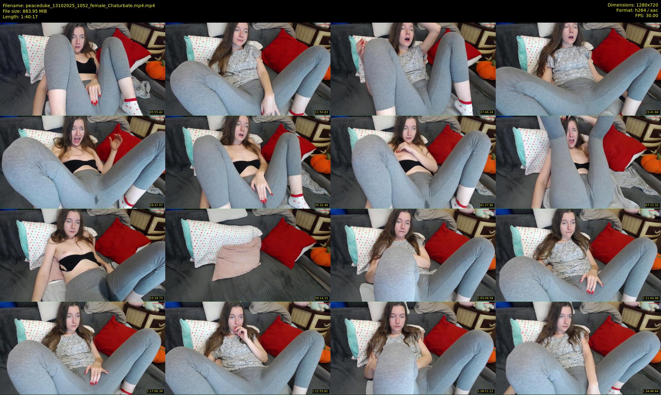peaceduke — 101 minute Chaturbate female cam show recording, 720p, Oct 13, 2025