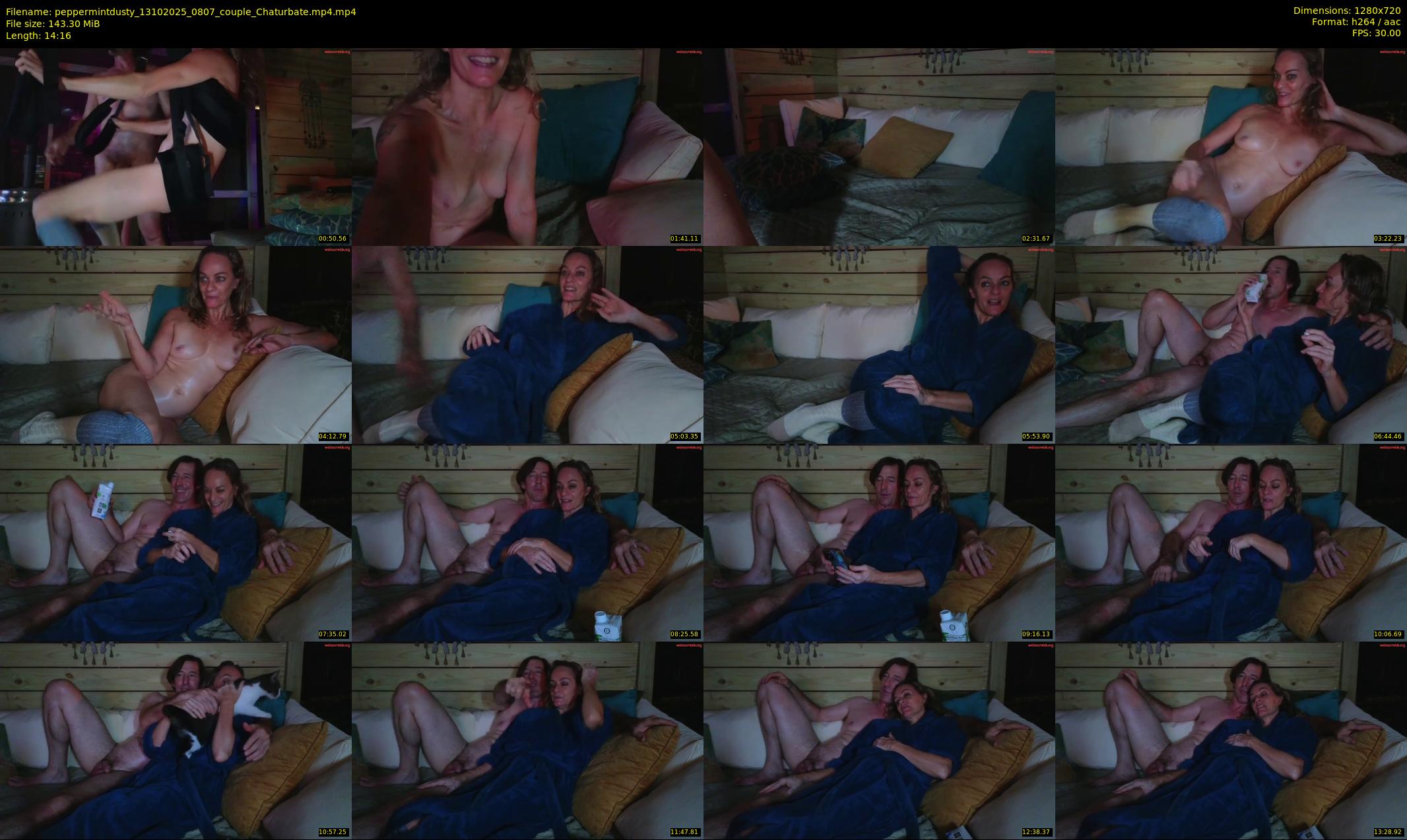 peppermintdusty — 15 minute Chaturbate couple cam show recording, 720p, Oct 13, 2025