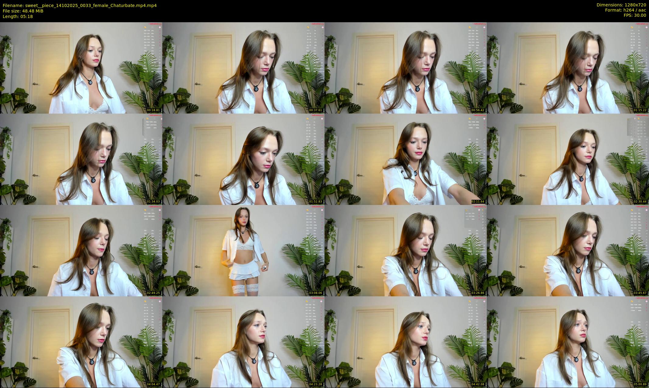 sweet__piece — 6 minute Chaturbate female cam show recording, 720p, Oct 14, 2025