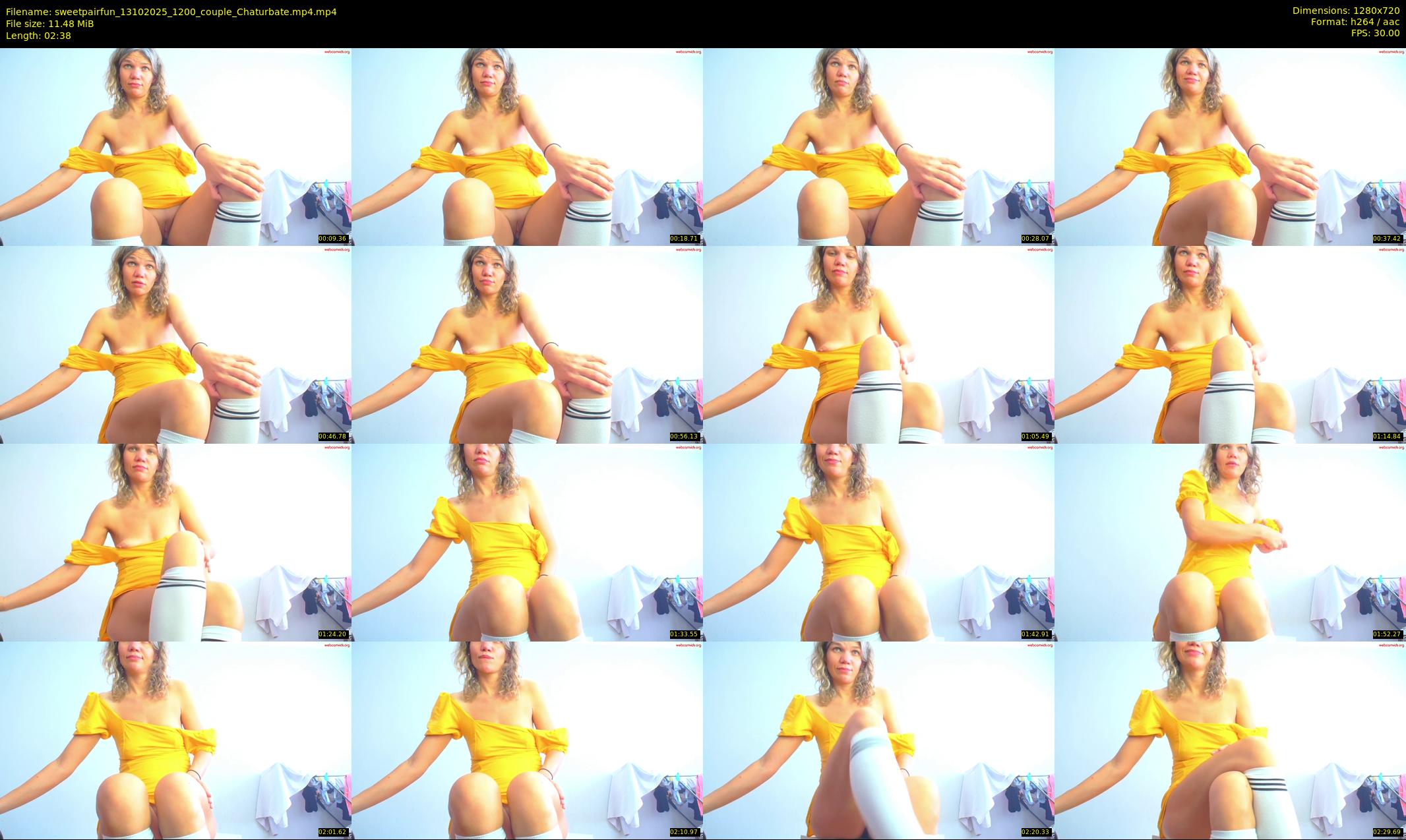 sweetpairfun — 3 minute Chaturbate couple cam show recording, 720p, Oct 13, 2025