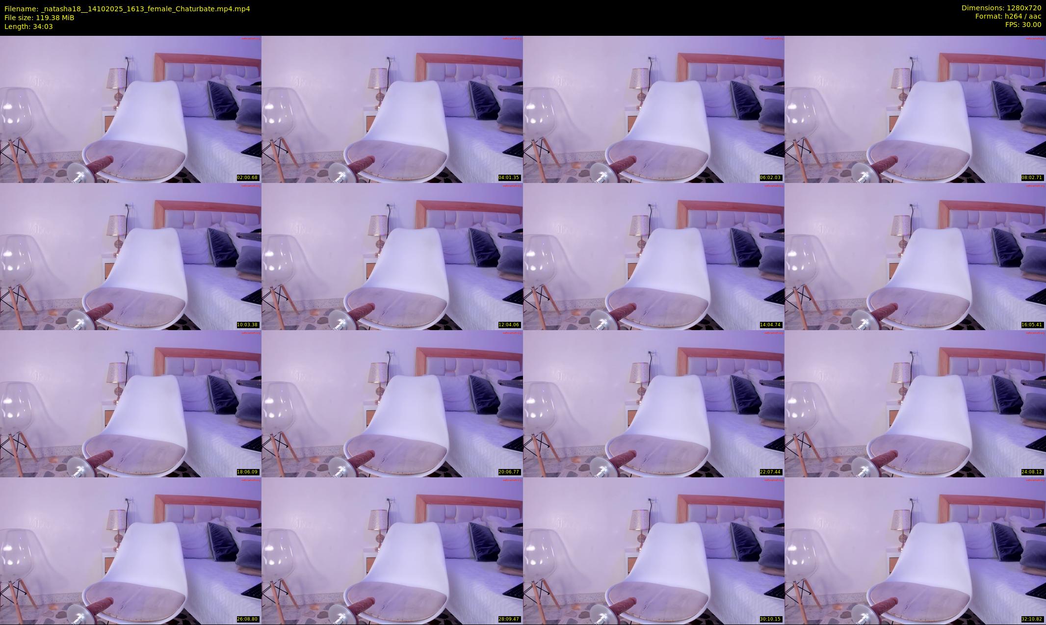 _natasha18_ — 35 minute Chaturbate female cam show recording, 720p, Oct 14, 2025