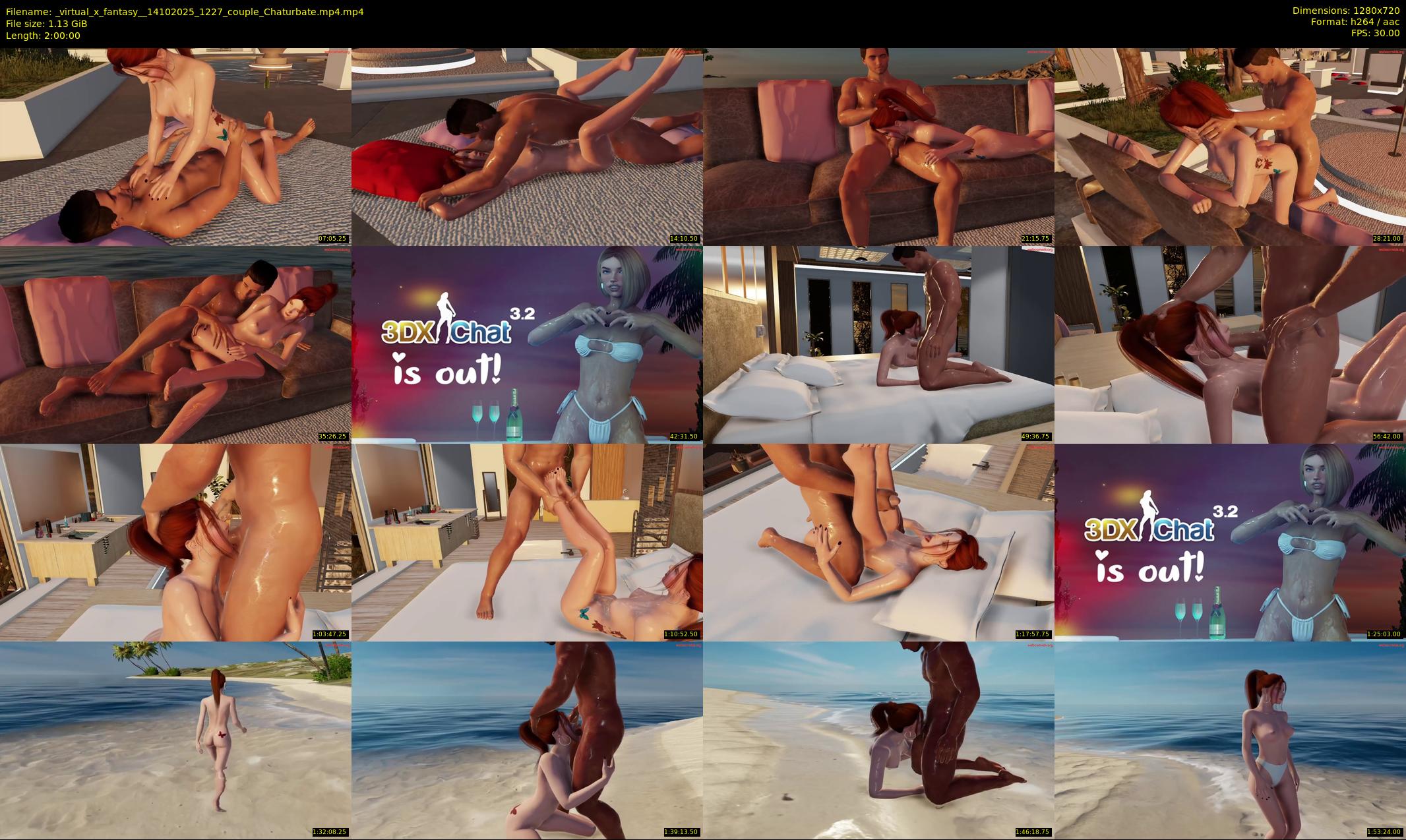 _virtual_x_fantasy_ — 120 minute Chaturbate couple cam show recording, 720p, Oct 14, 2025