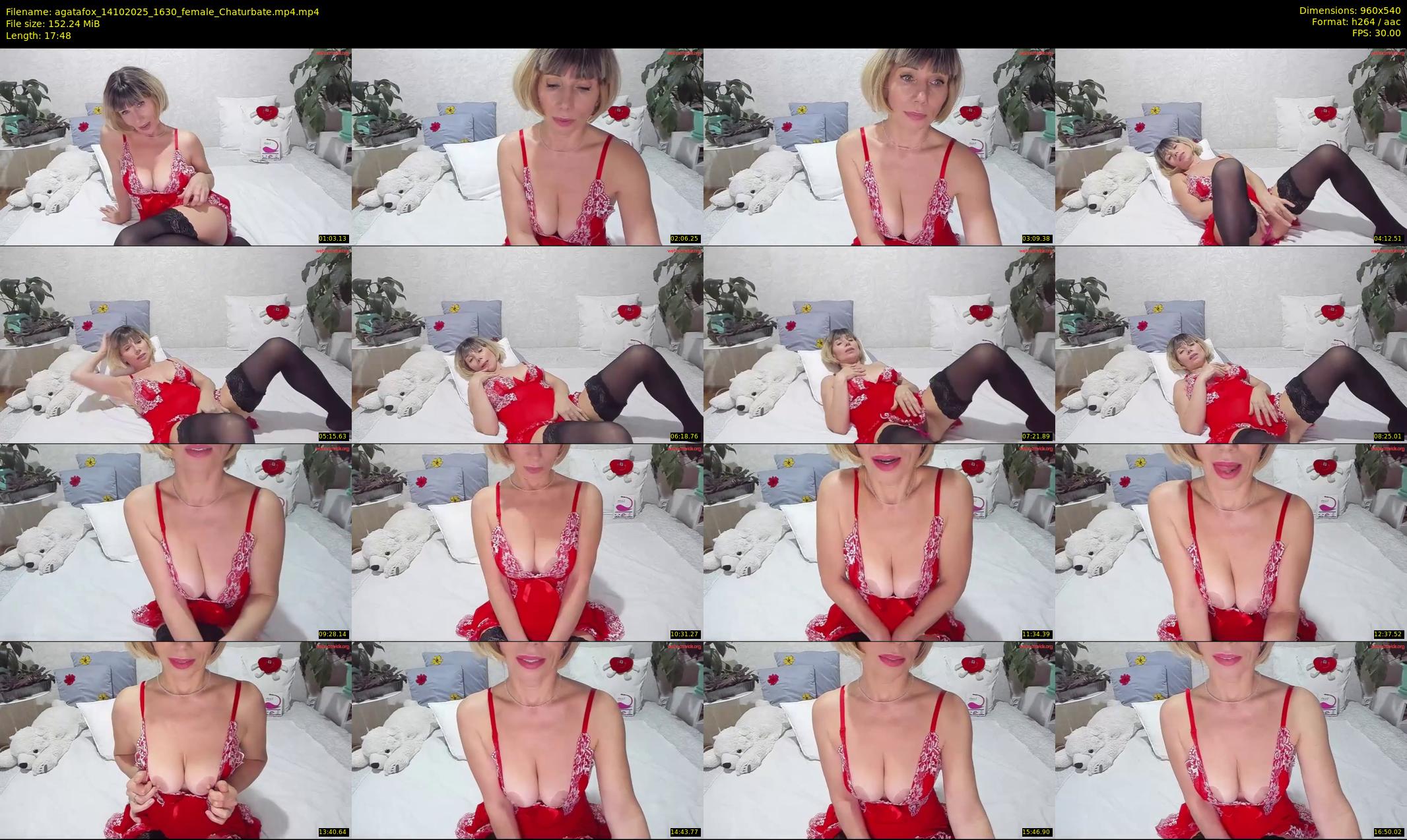 agatafox — 18 minute Chaturbate female cam show recording, 480p, Oct 14, 2025