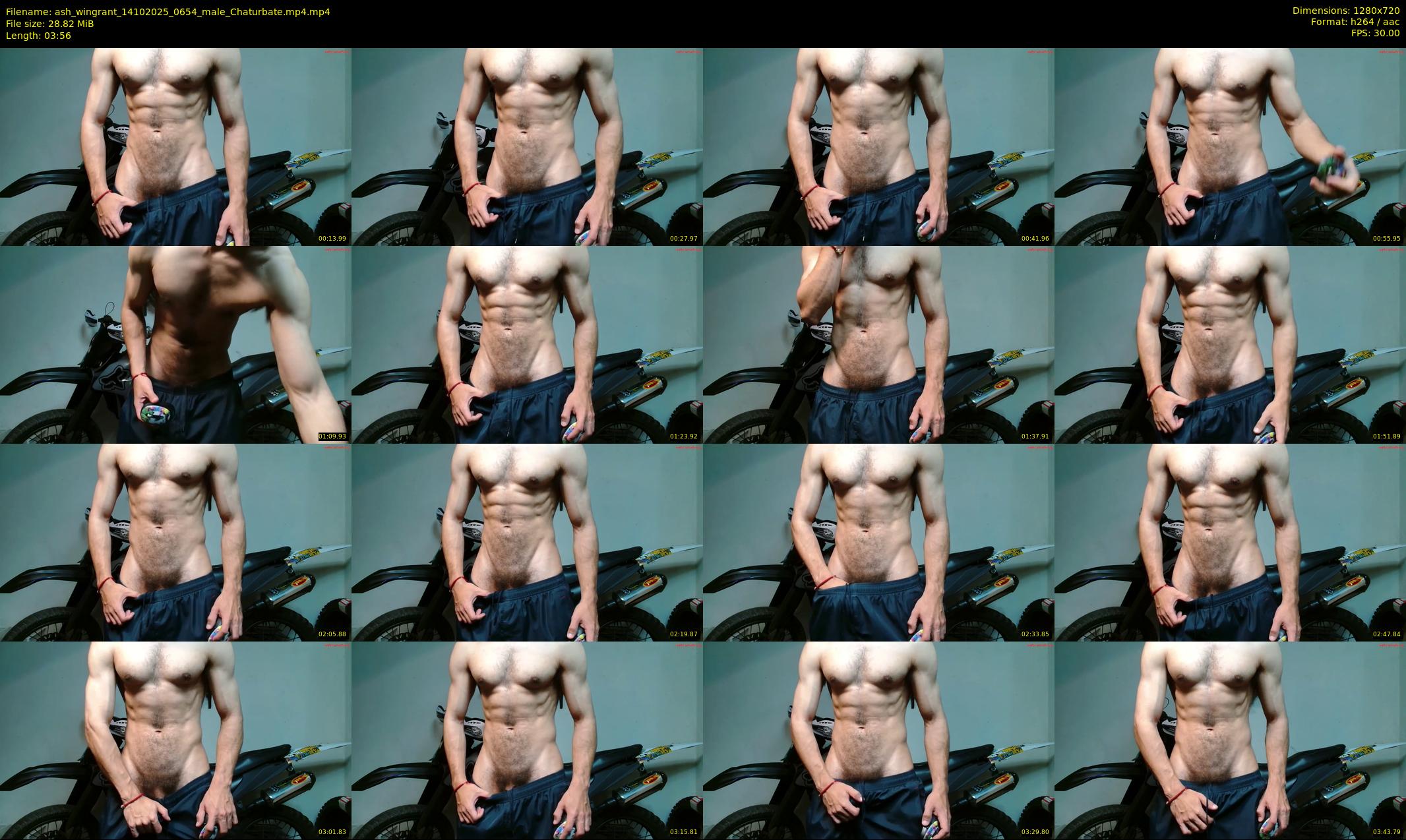 ash_wingrant — 4 minute Chaturbate male cam show recording, 720p, Oct 14, 2025