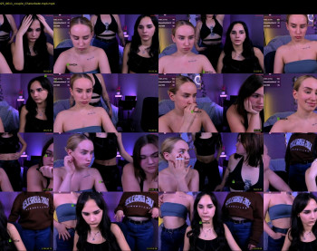 awesomemonica — 90 minute Chaturbate couple cam show recording, 720p, Oct 14, 2025