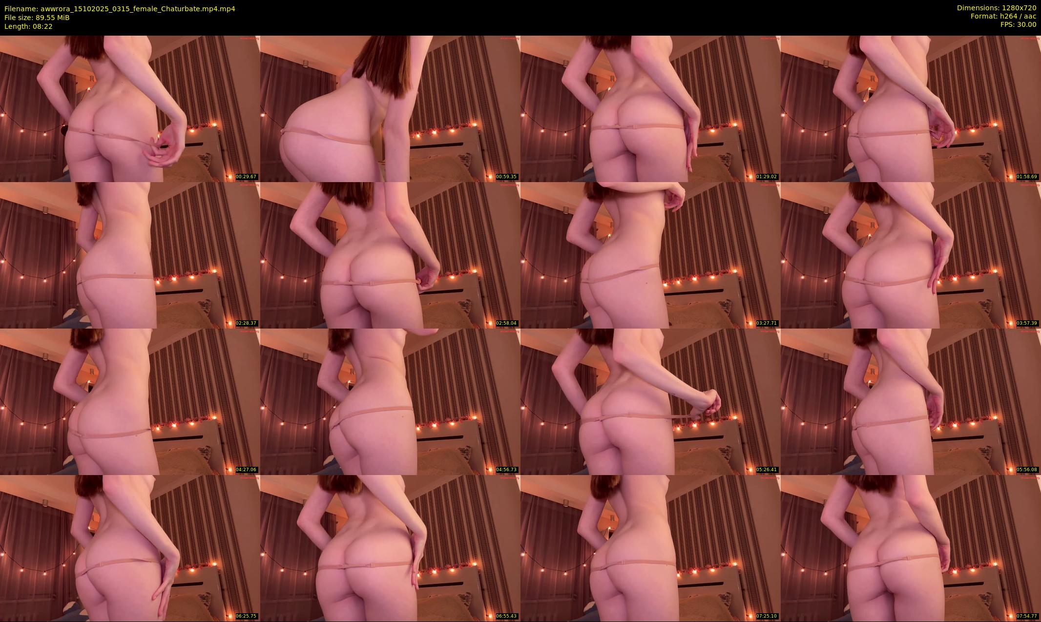 awwrora — 9 minute Chaturbate female cam show recording, 720p, Oct 15, 2025