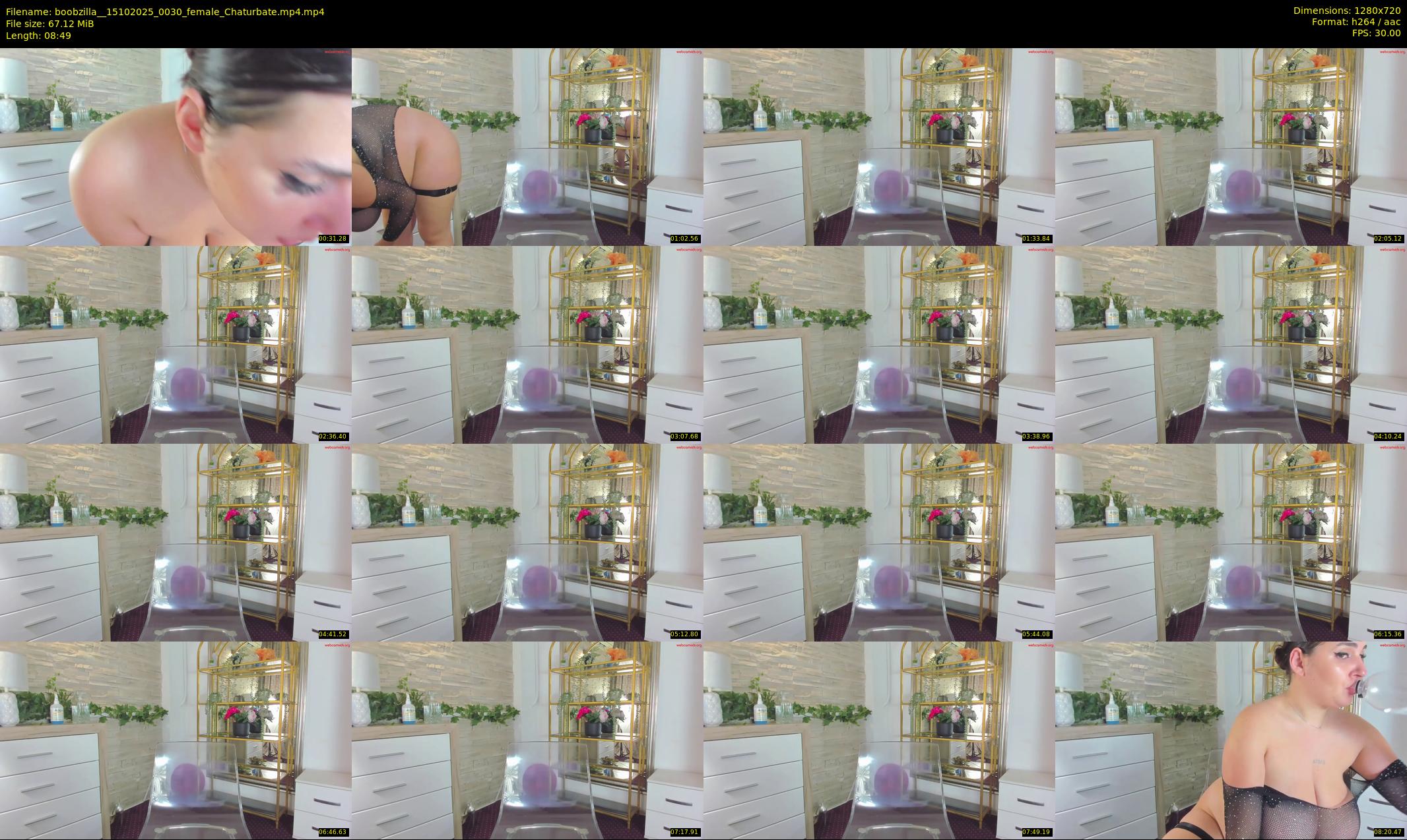 boobzilla_ — 9 minute Chaturbate female cam show recording, 720p, Oct 15, 2025