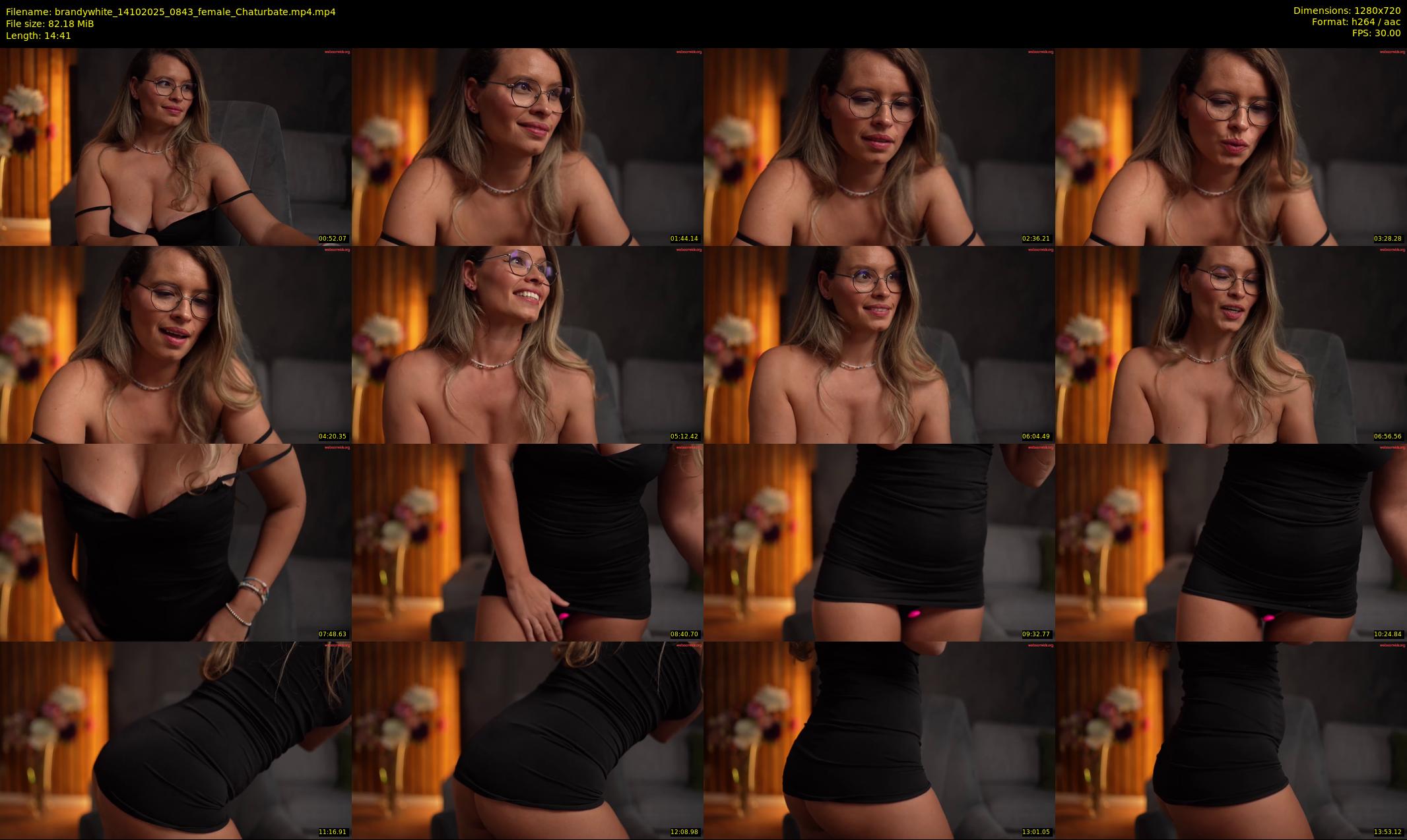 brandywhite — 15 minute Chaturbate female cam show recording, 720p, Oct 14, 2025