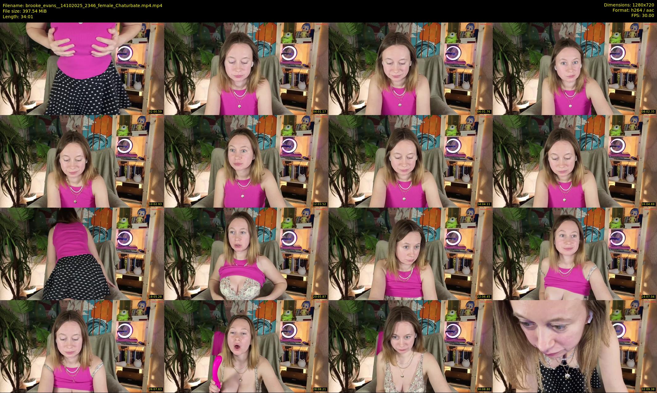 brooke_evans_ — 35 minute Chaturbate female cam show recording, 720p, Oct 14, 2025