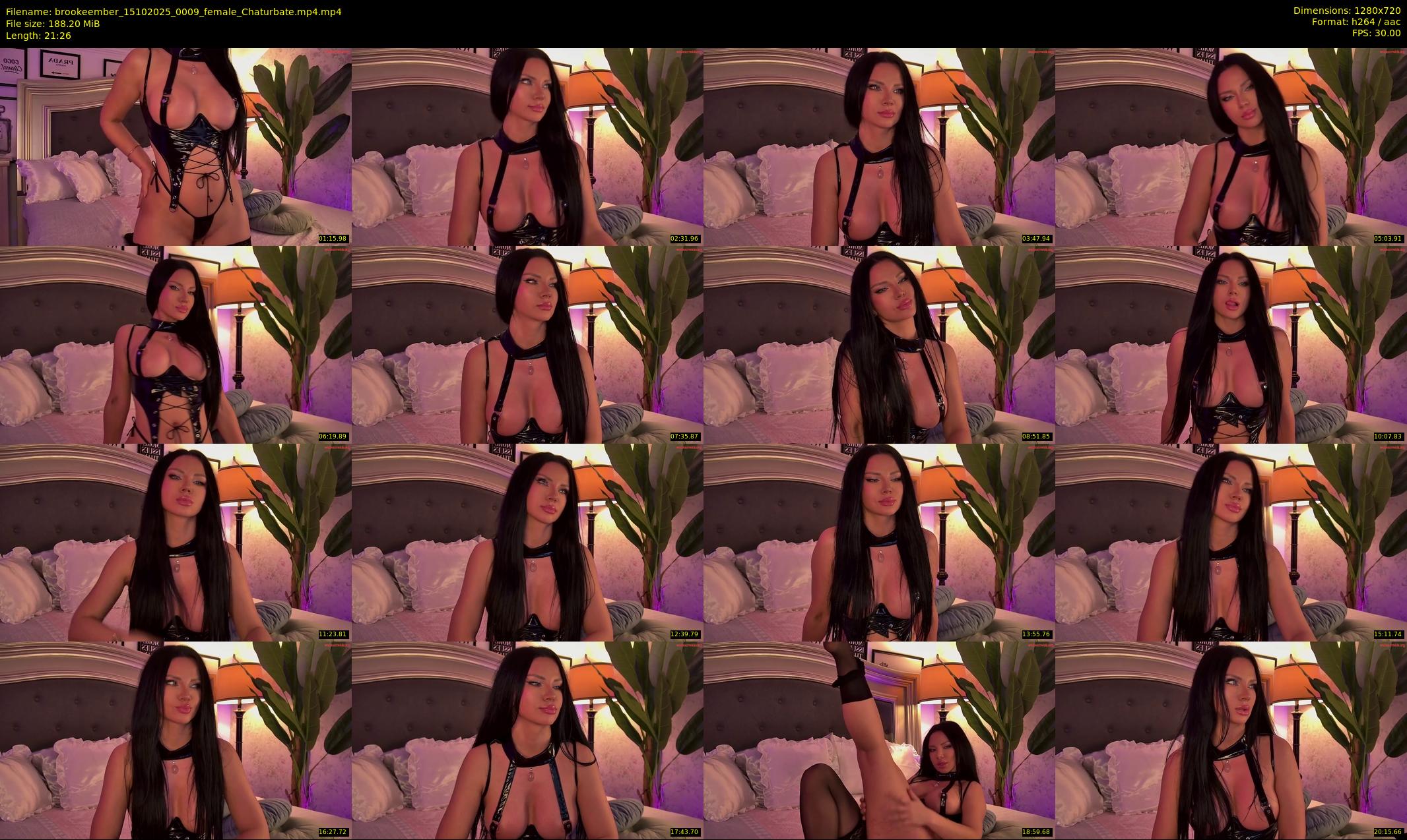 brookeember — 22 minute Chaturbate female cam show recording, 720p, Oct 15, 2025