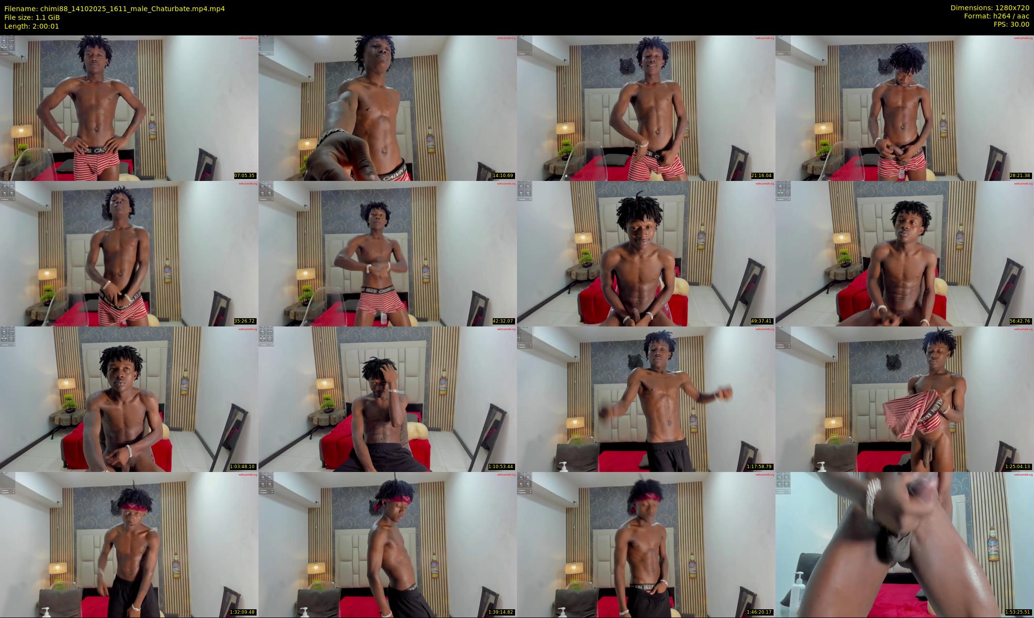 chimi88 — 121 minute Chaturbate male cam show recording, 720p, Oct 14, 2025