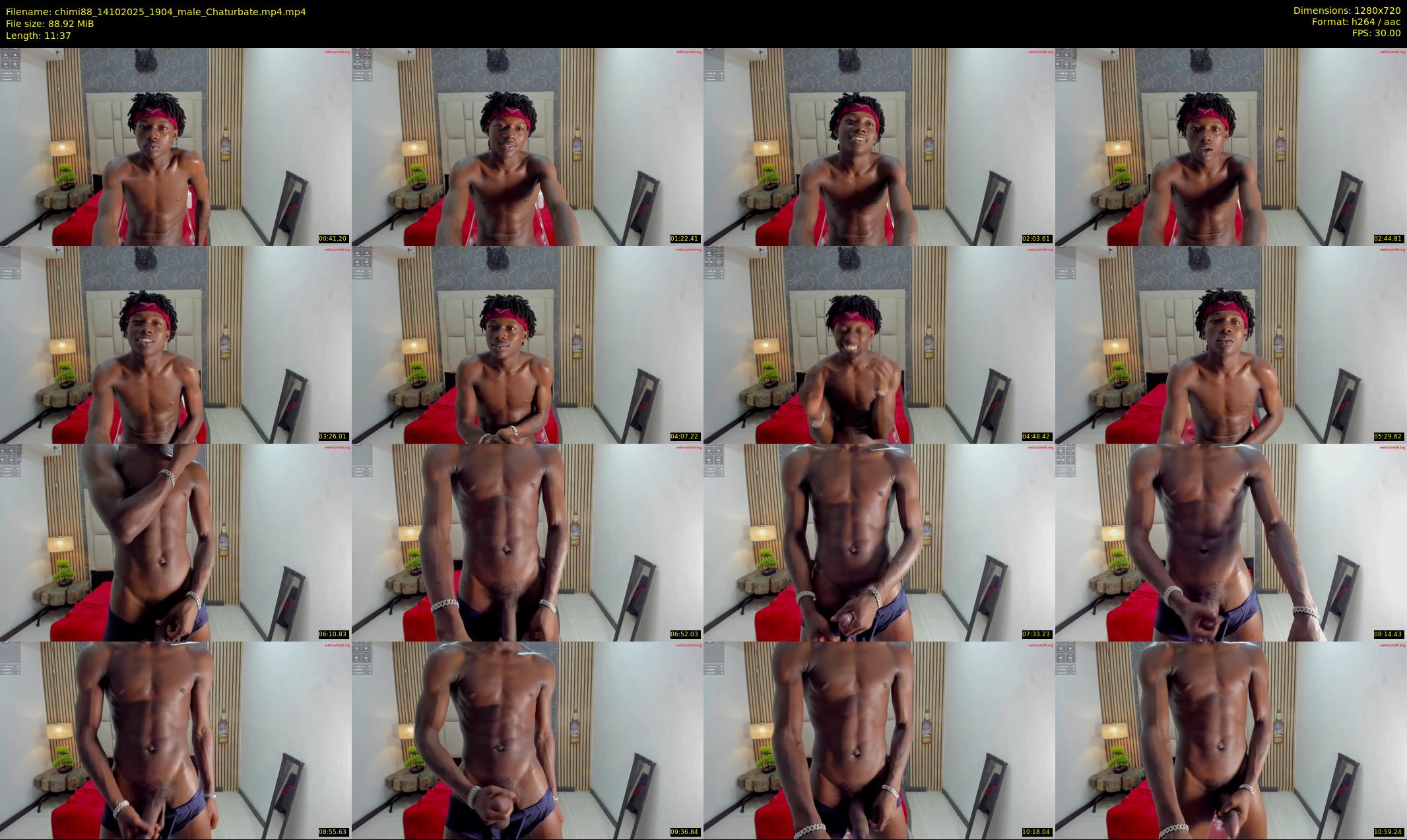 chimi88 — 12 minute Chaturbate male cam show recording, 720p, Oct 14, 2025