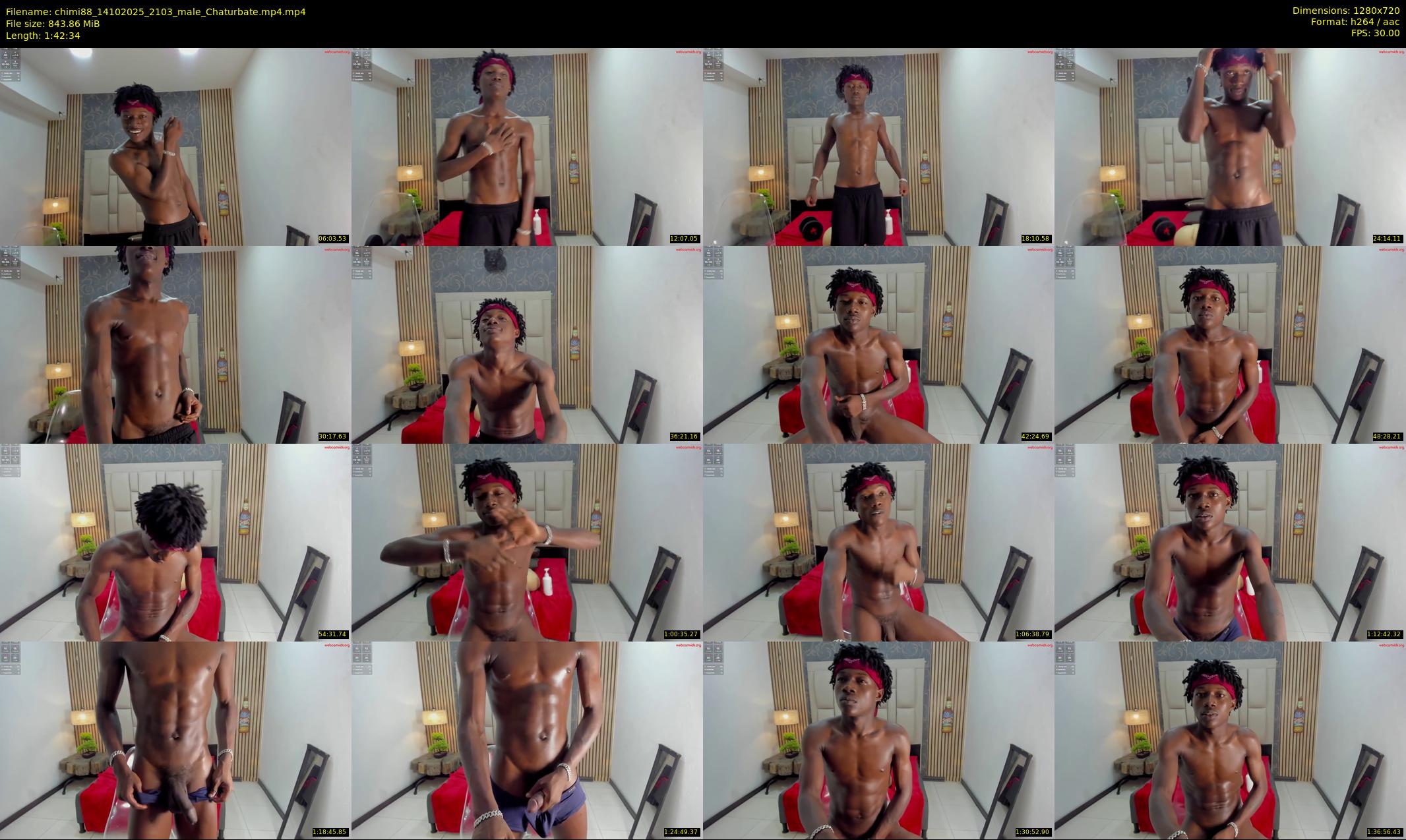 chimi88 — 103 minute Chaturbate male cam show recording, 720p, Oct 14, 2025