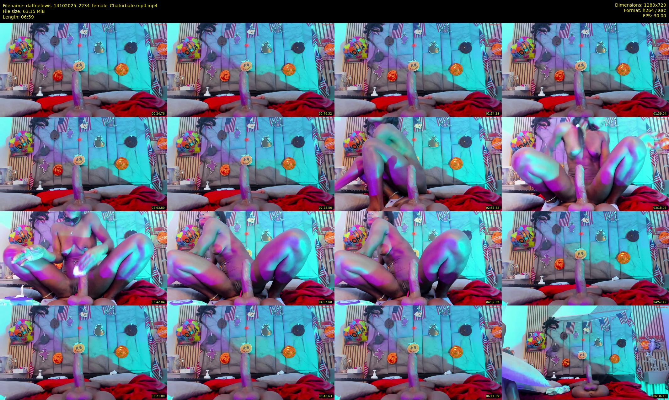 daffnelewis — 7 minute Chaturbate female cam show recording, 720p, Oct 14, 2025
