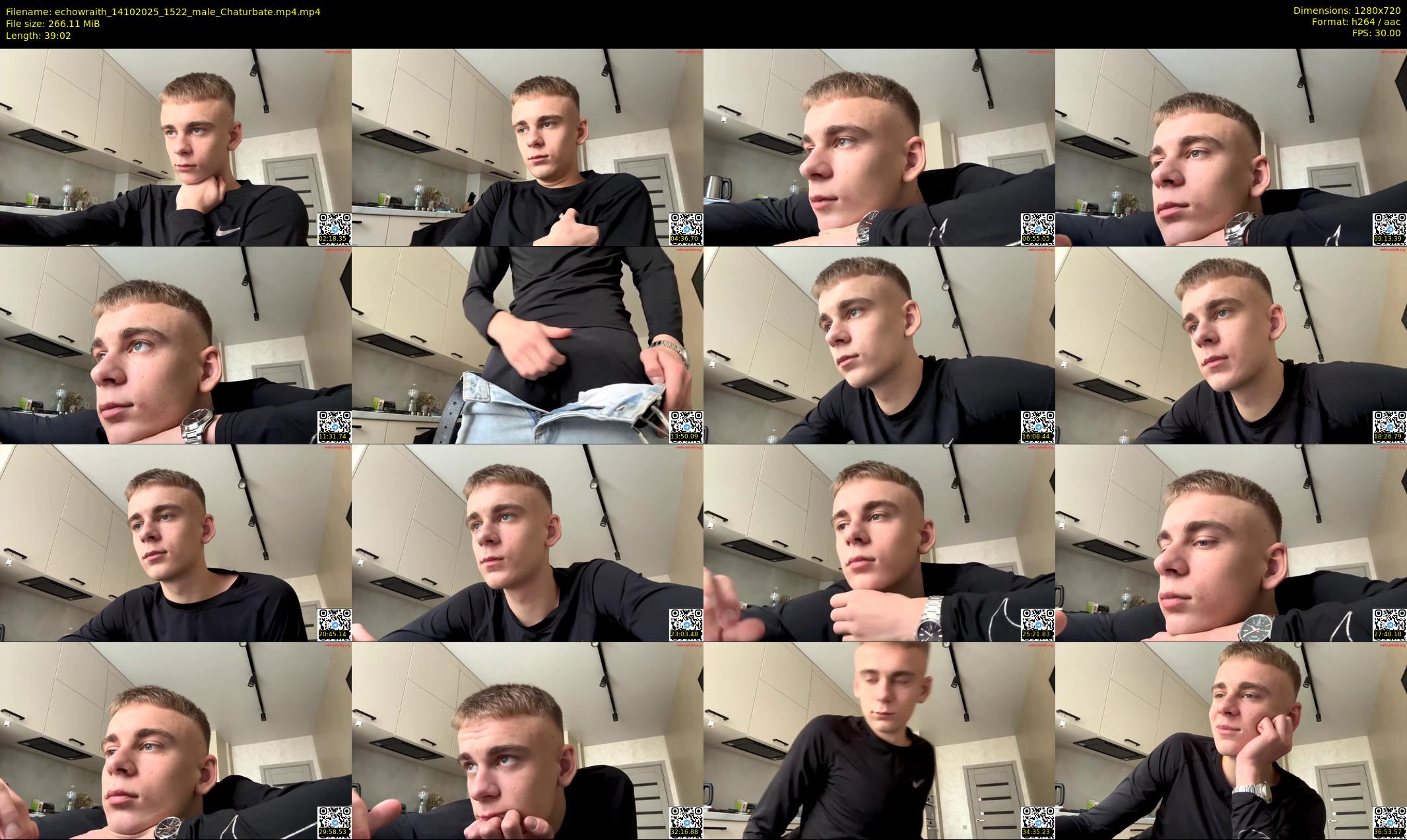 echowraith — 40 minute Chaturbate male cam show recording, 720p, Oct 14, 2025