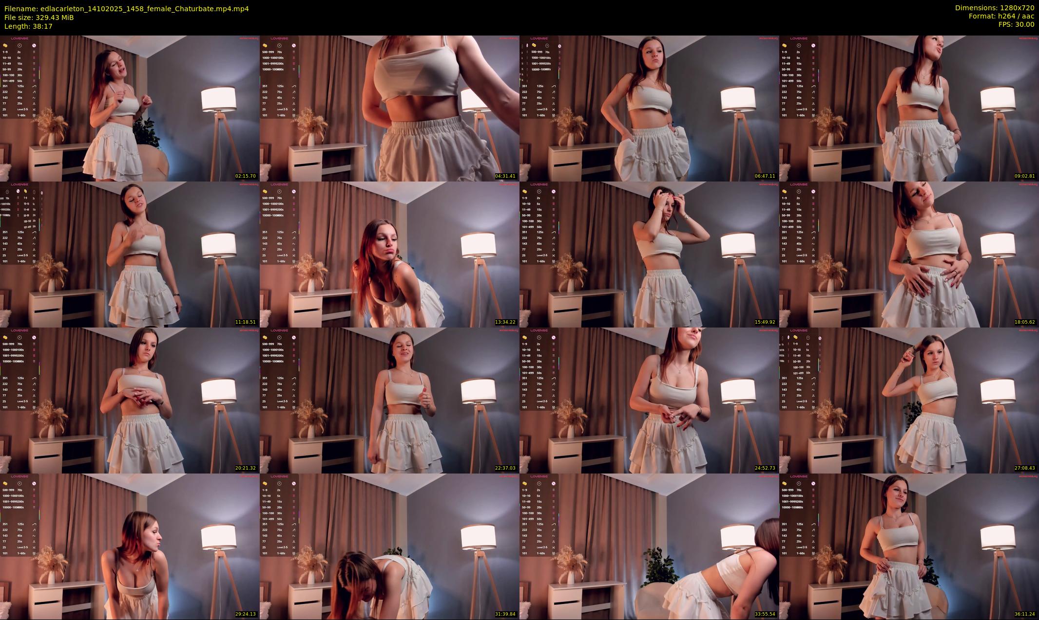 edlacarleton — 39 minute Chaturbate female cam show recording, 720p, Oct 14, 2025