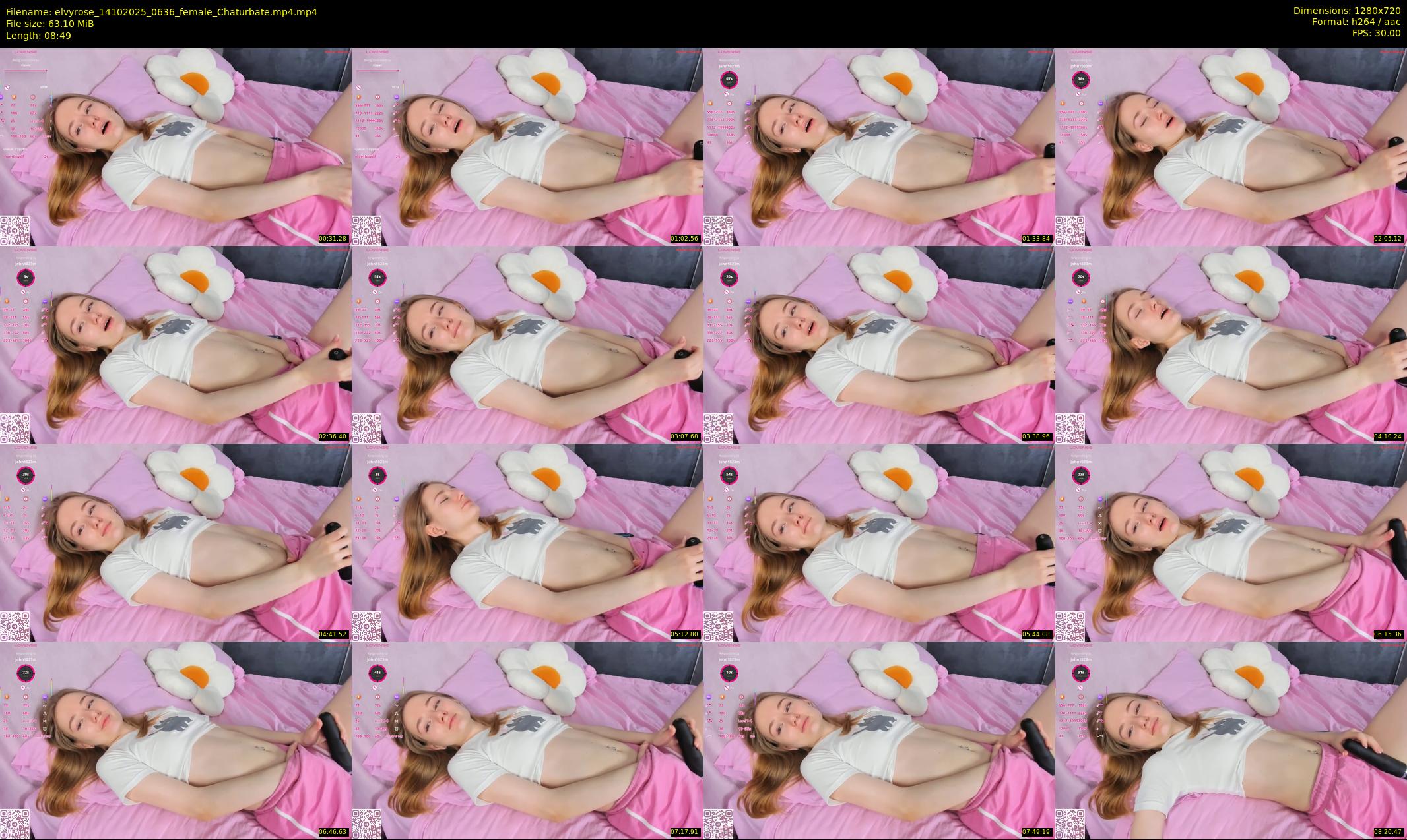 elvyrose — 9 minute Chaturbate female cam show recording, 720p, Oct 14, 2025