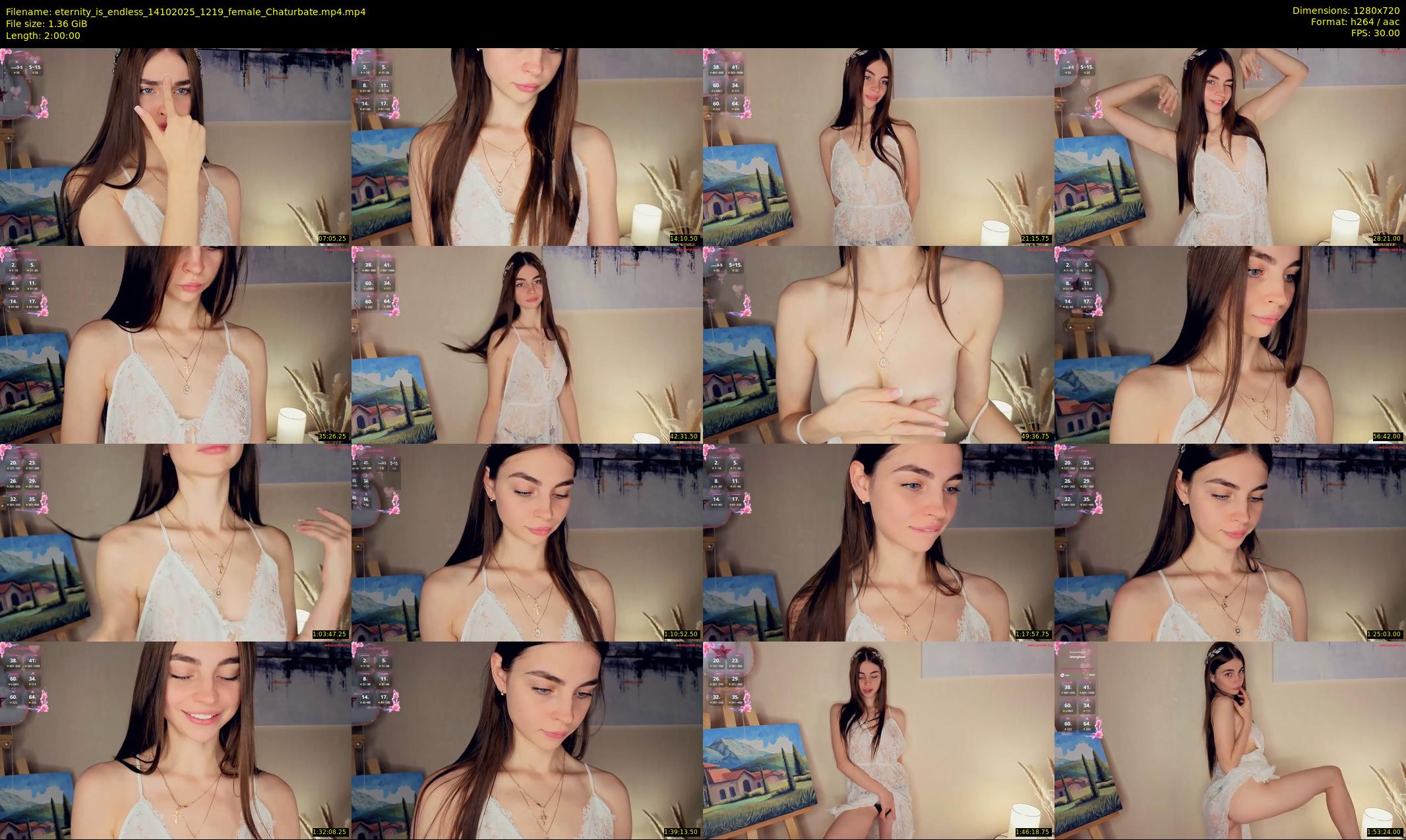 eternity_is_endless — 120 minute Chaturbate female cam show recording, 720p, Oct 14, 2025
