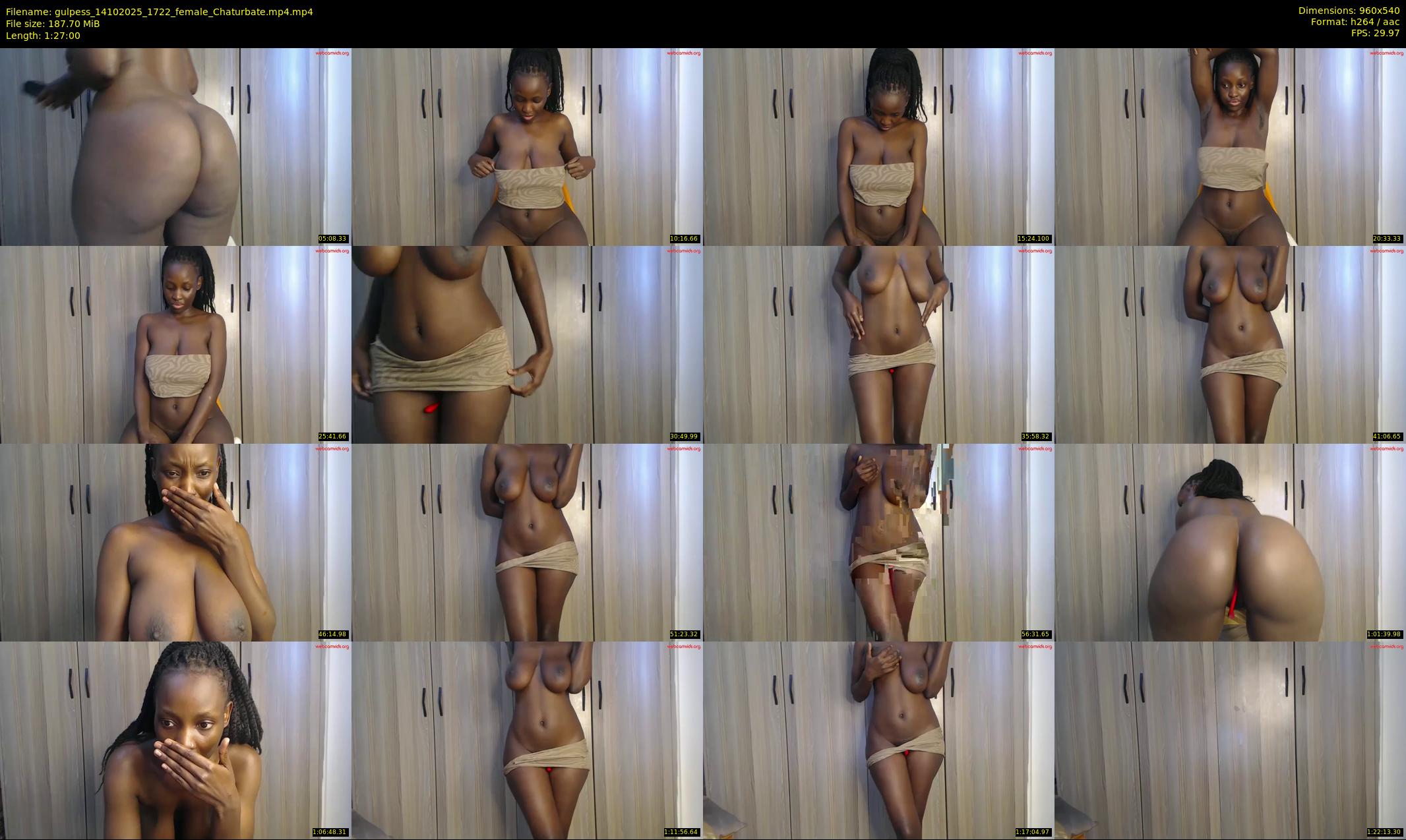 gulpess — 87 minute Chaturbate female cam show recording, 480p, Oct 14, 2025