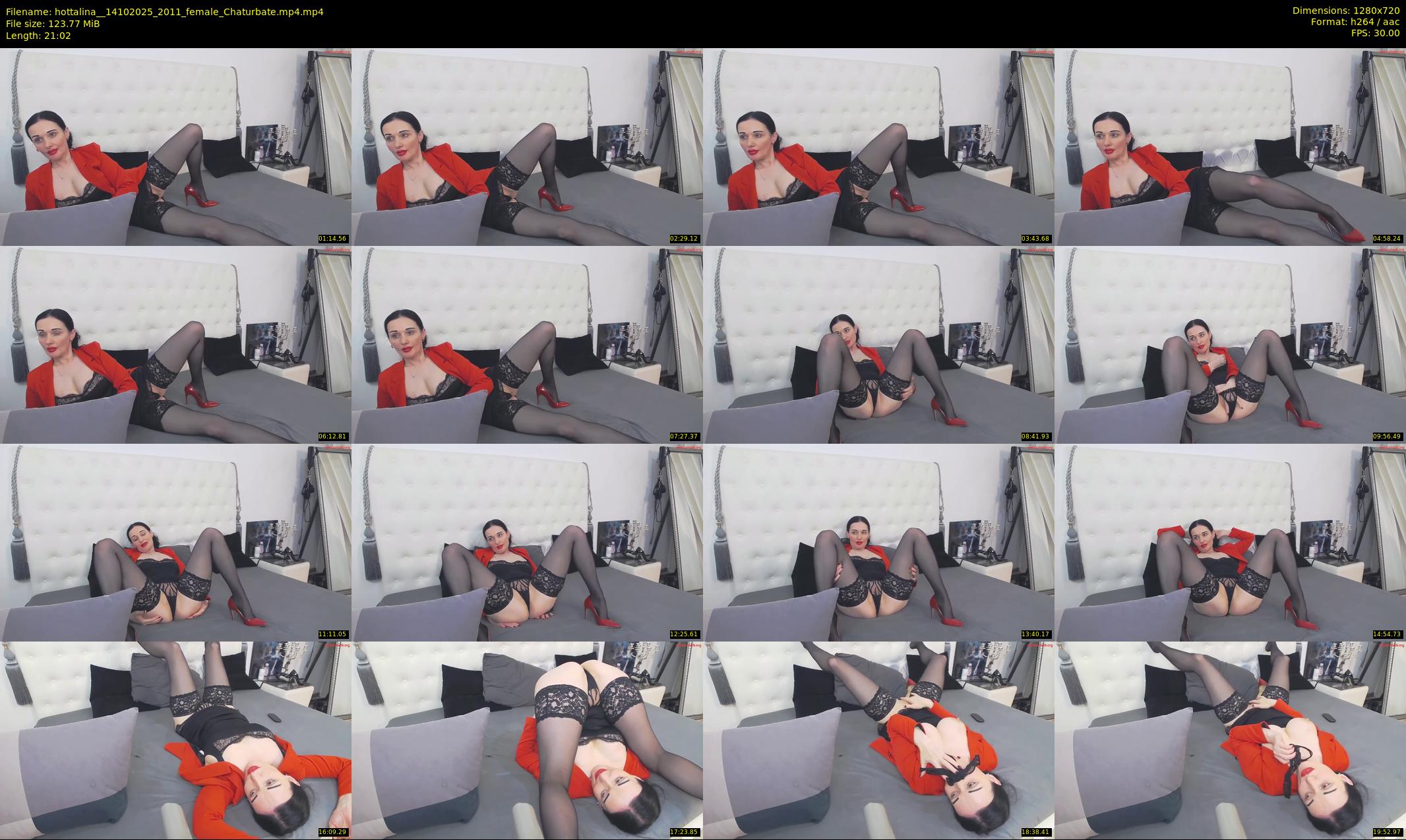 hottalina_ — 22 minute Chaturbate female cam show recording, 720p, Oct 14, 2025